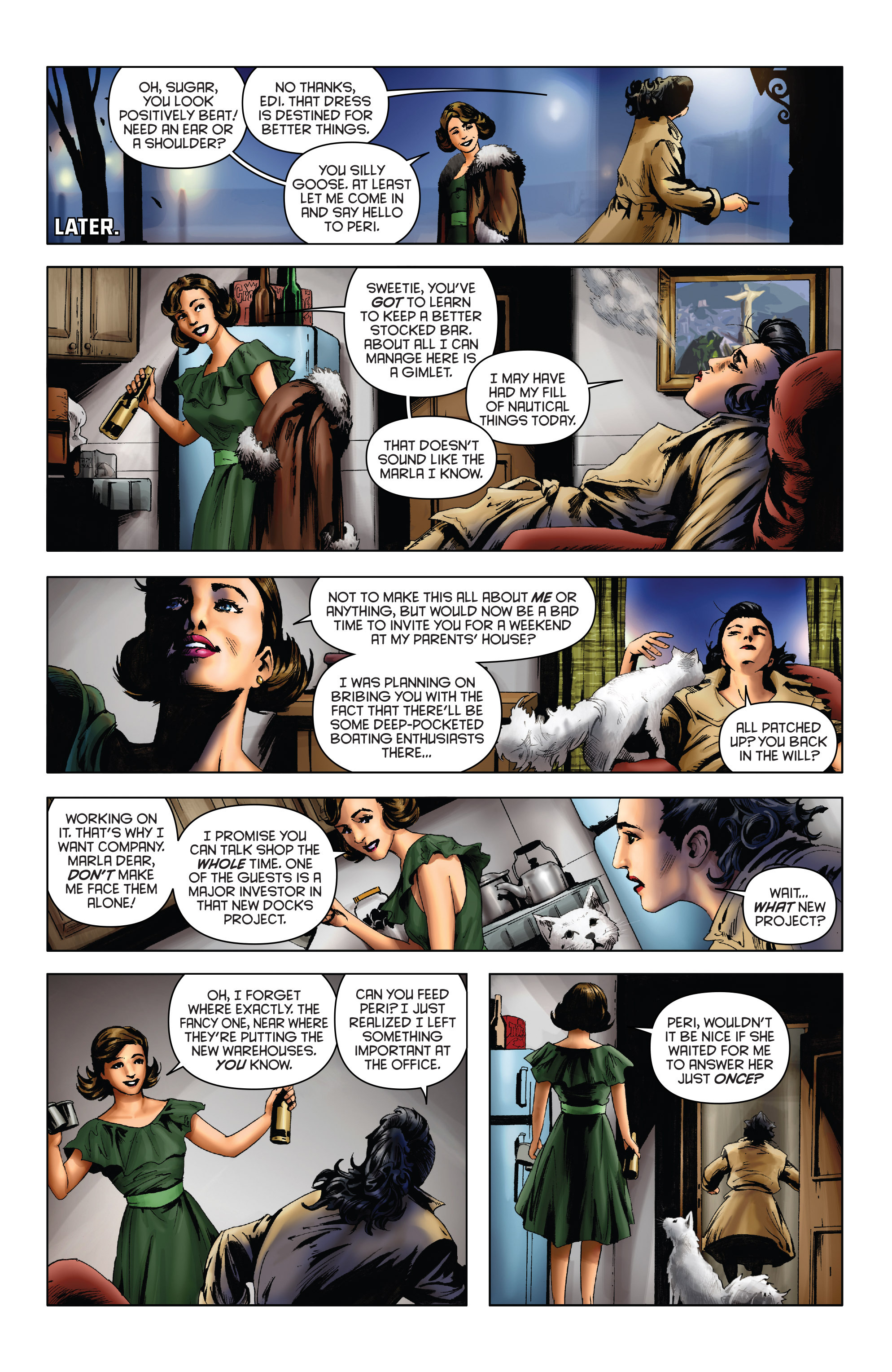 Read online Miss Fury (2016) comic -  Issue #1 - 22