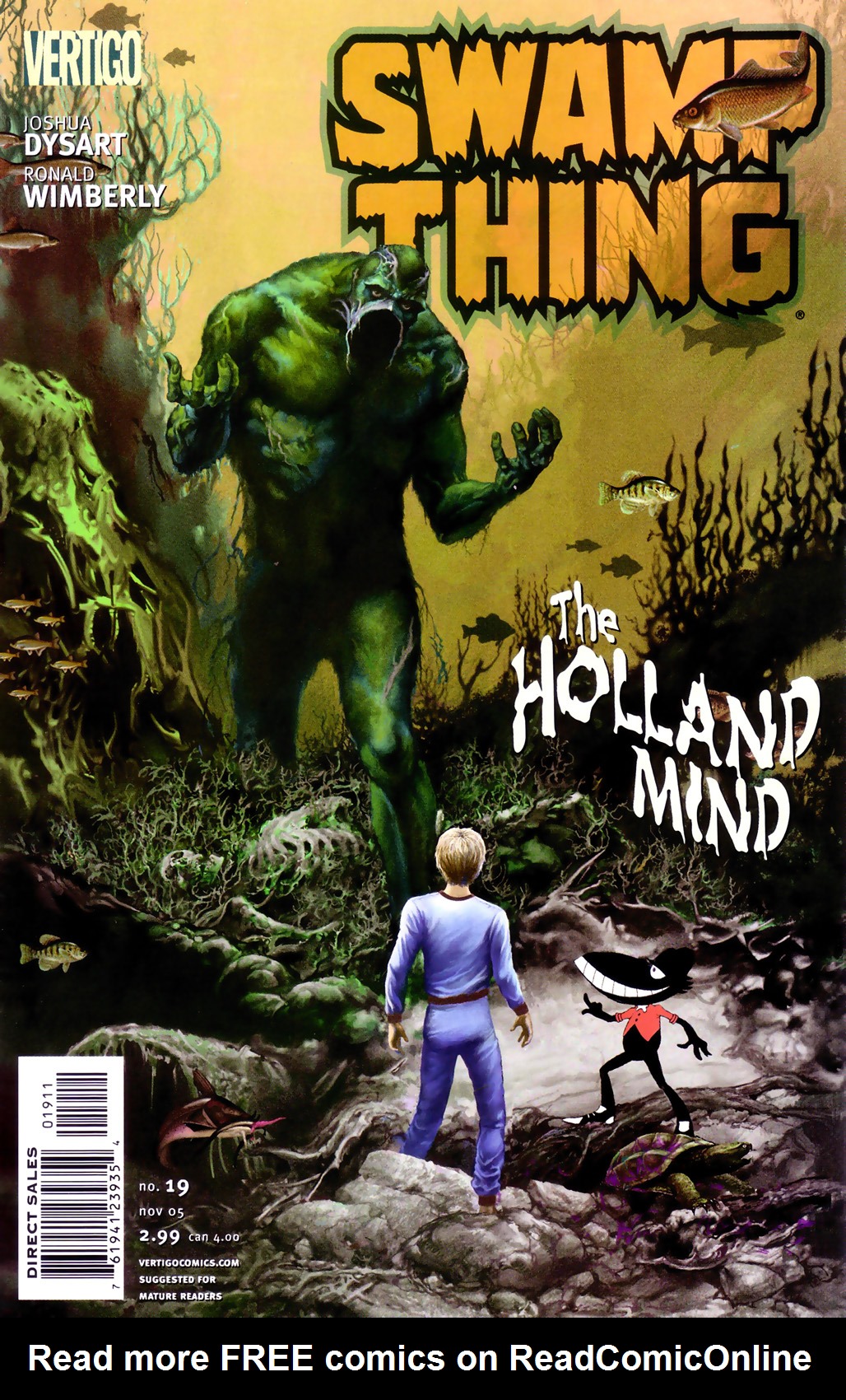 Read online Swamp Thing (2004) comic -  Issue #19 - 1