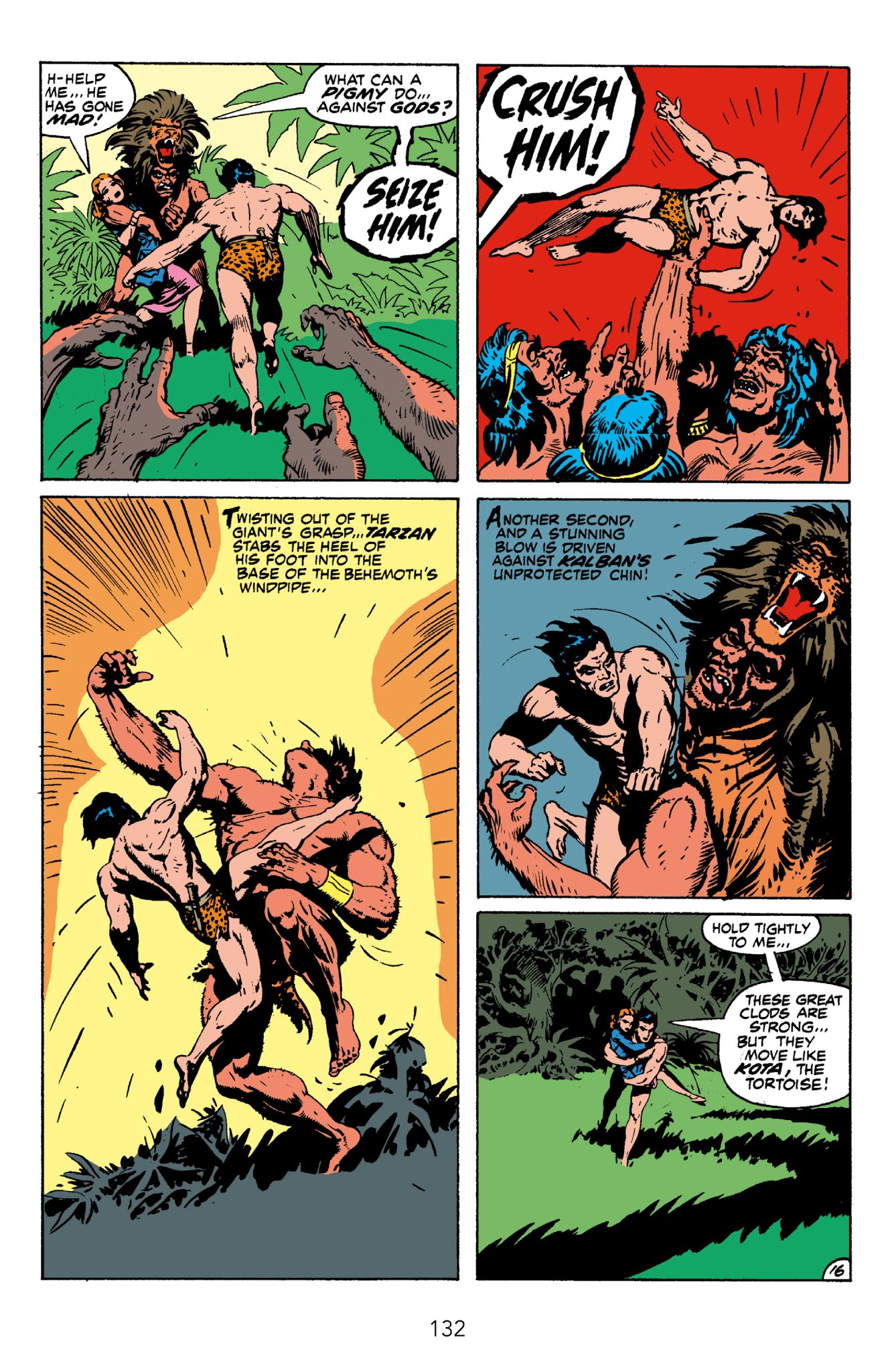 Read online Edgar Rice Burroughs' Tarzan The Joe Kubert Years comic -  Issue # TPB 1 (Part 2) - 34