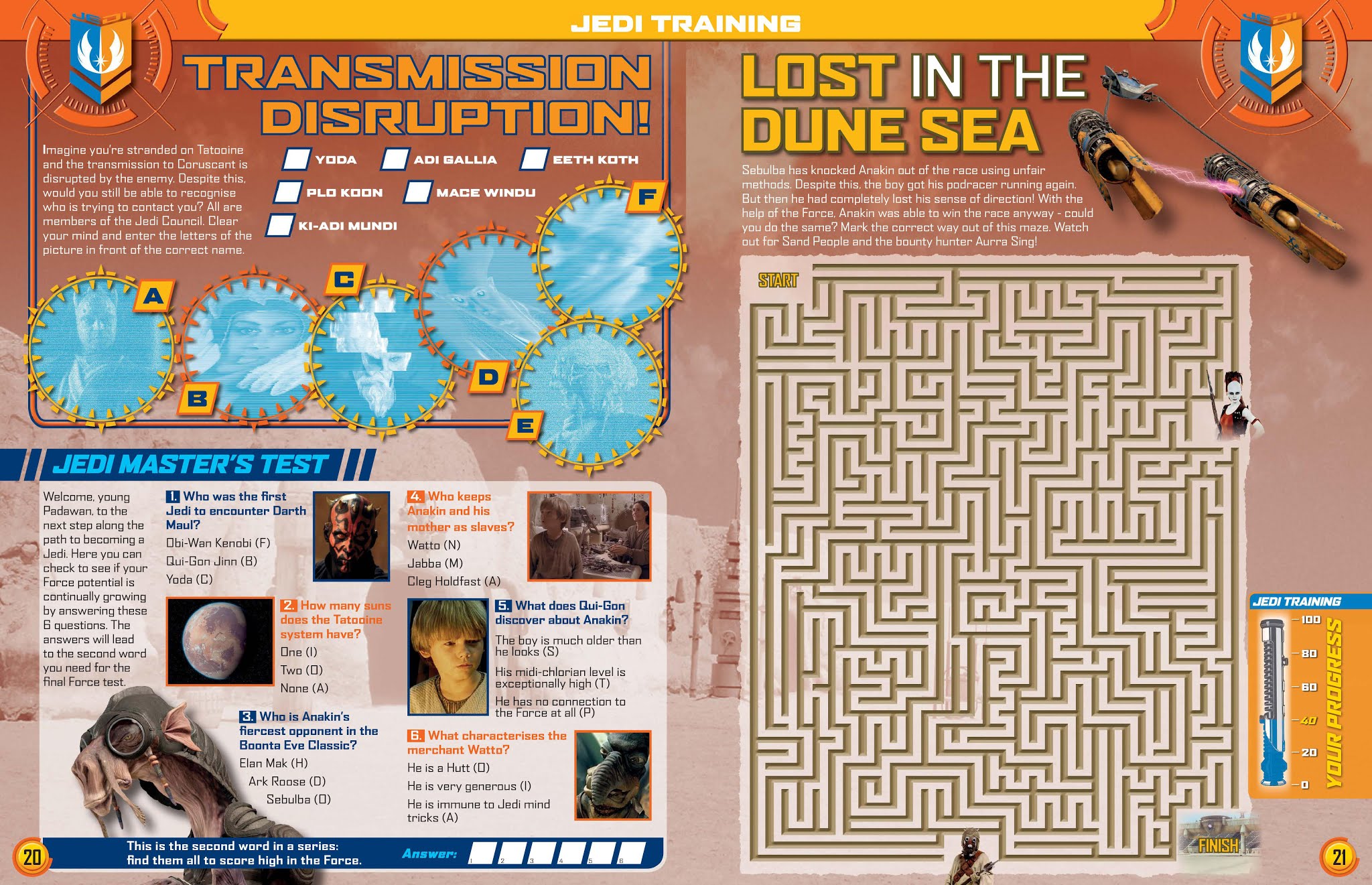 Read online Star Wars Jedi Master Magazine comic -  Issue #1 - 17