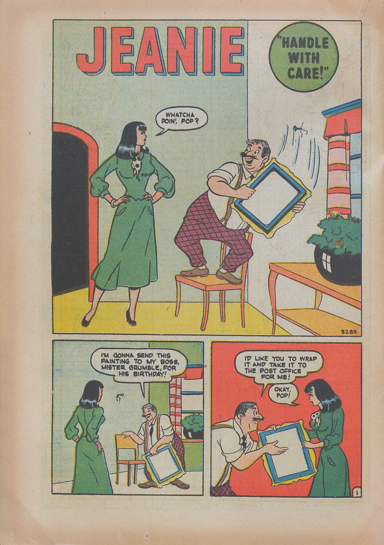 Read online Jeanie Comics comic -  Issue #26 - 28