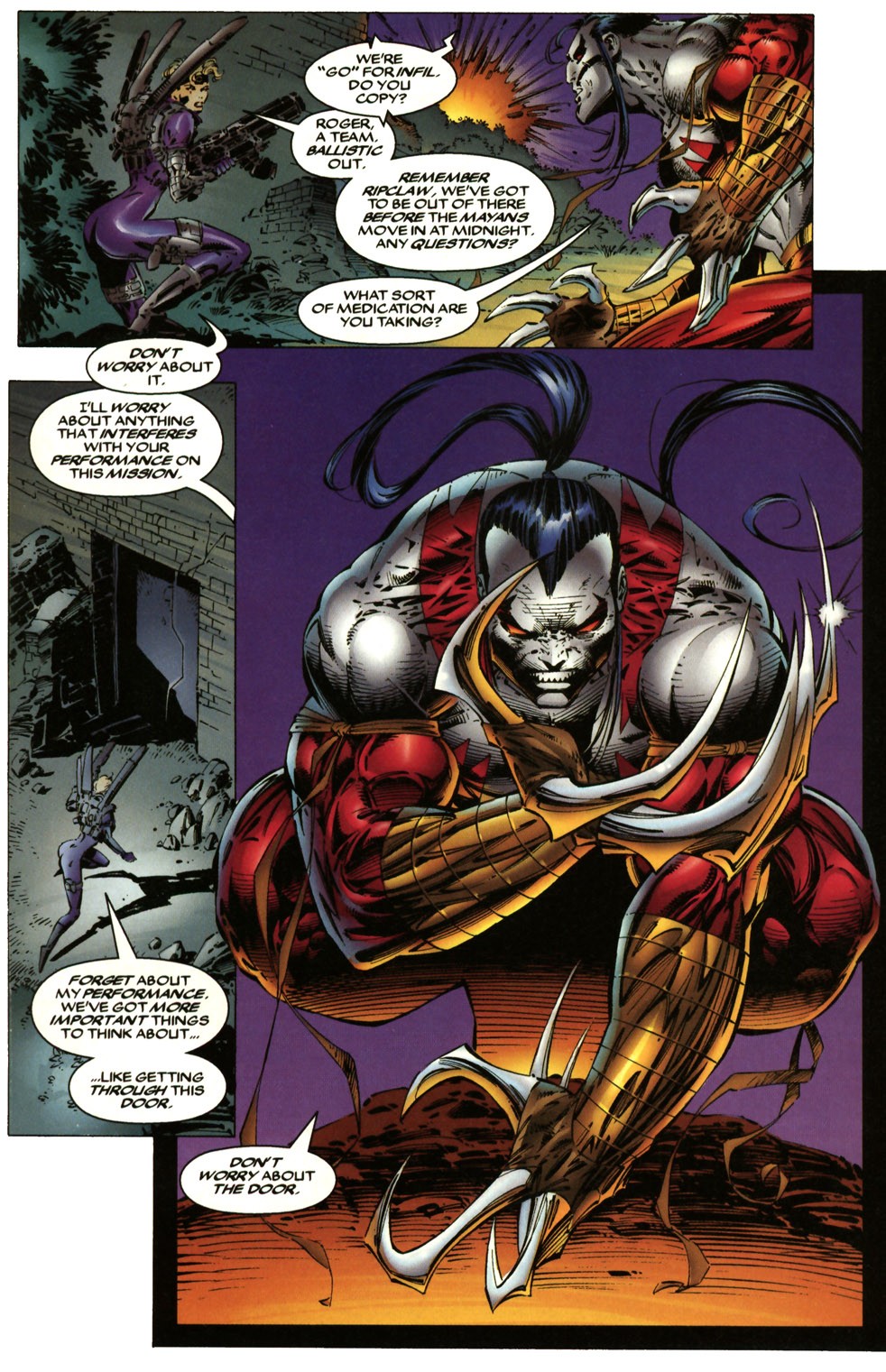 Read online Cyberforce (1993) comic -  Issue #6 - 16
