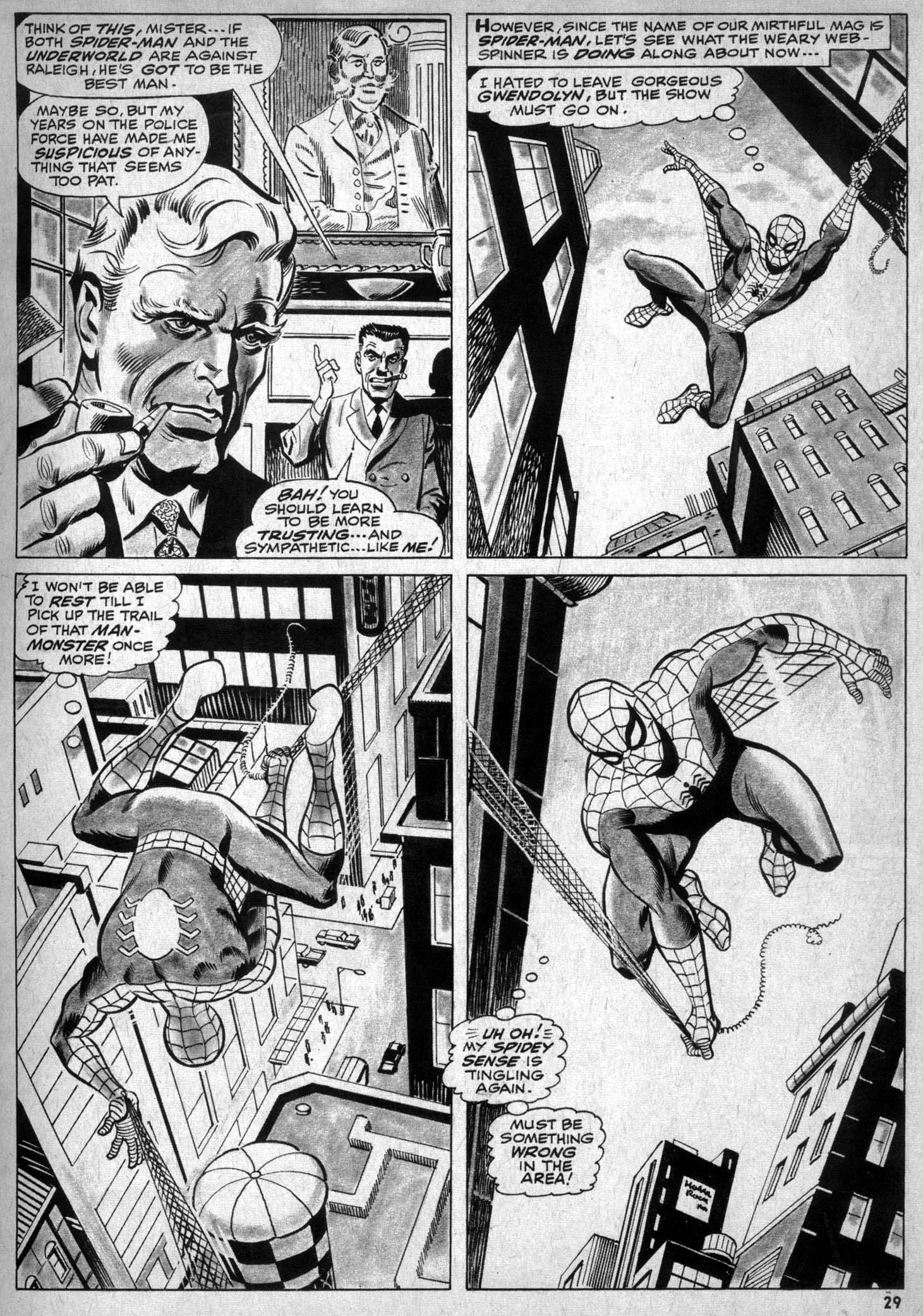 Read online Spectacular Spider-Man Magazine comic -  Issue #1 - 30