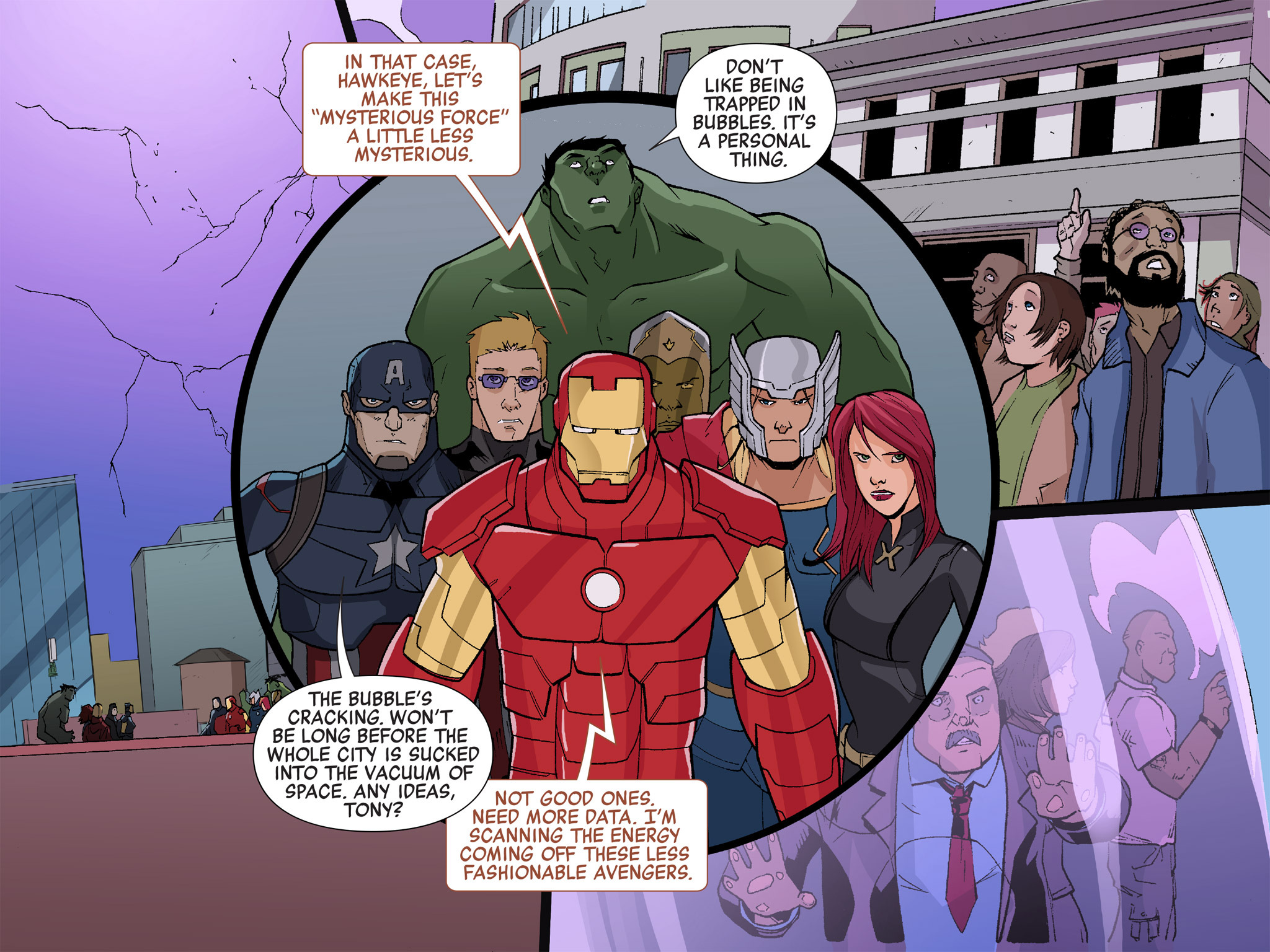 Read online Marvel Universe Avengers Infinite Comic comic -  Issue #3 - 4