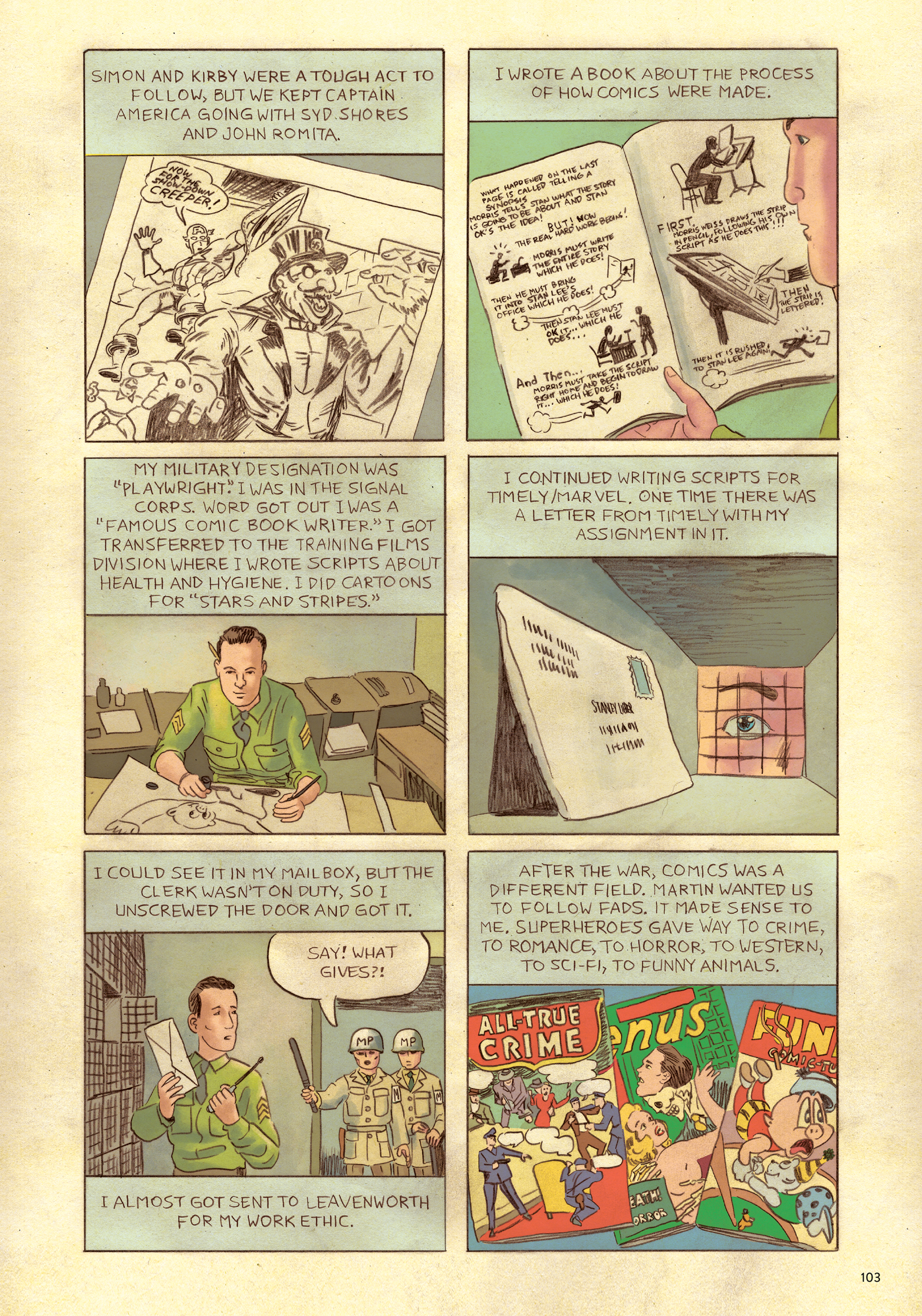 Read online Jack Kirby: The Epic Life of the King of Comics comic -  Issue # TPB (Part 2) - 11