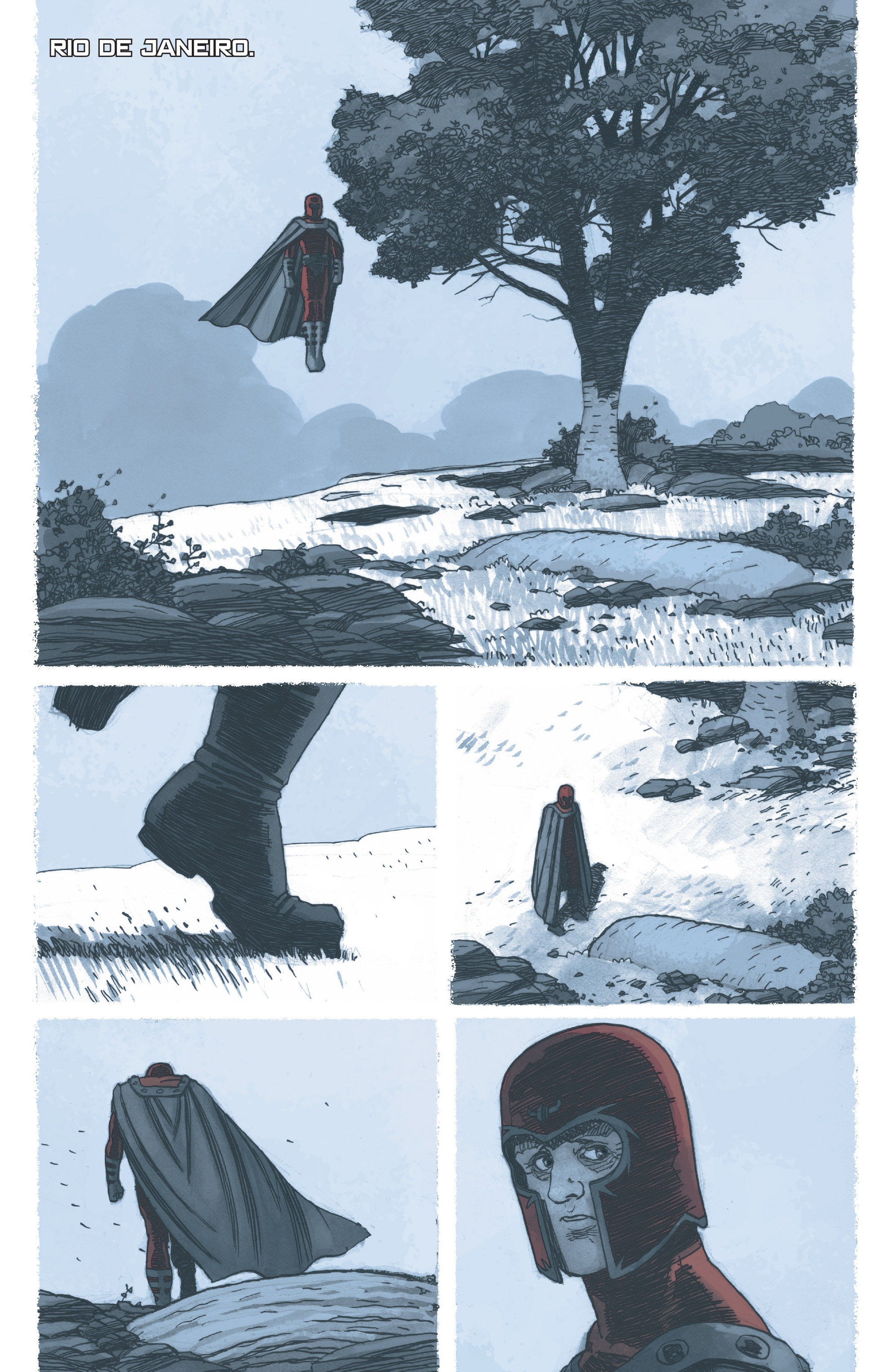 Read online Magneto comic -  Issue #16 - 17