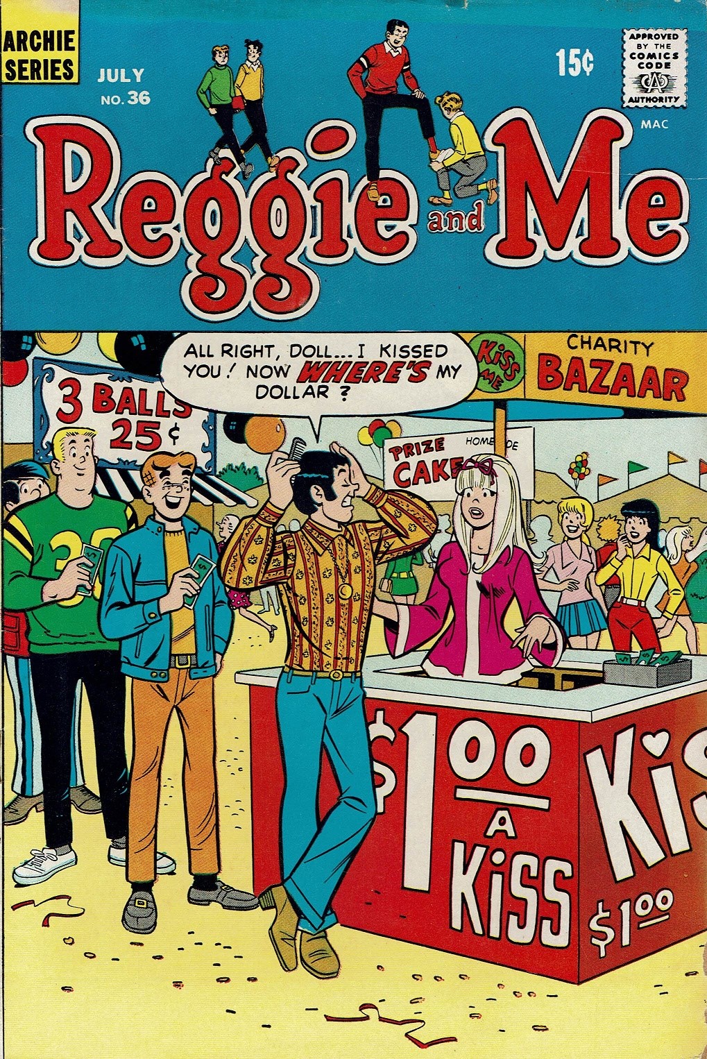 Read online Reggie and Me (1966) comic -  Issue #36 - 1