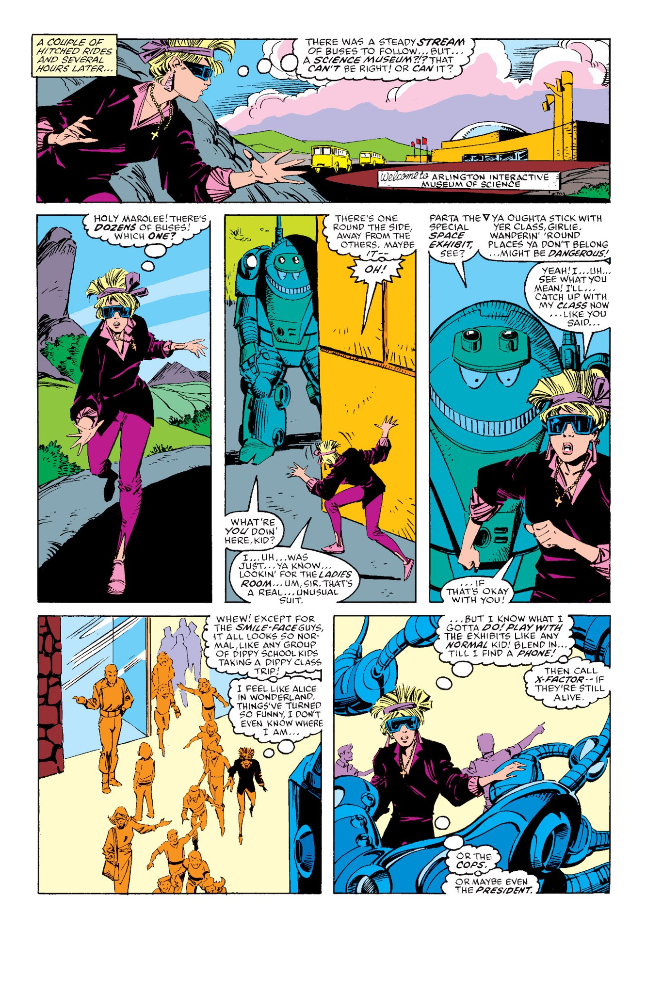 Read online X-Men: Fall of the Mutants comic -  Issue # TPB 2 (Part 2) - 57