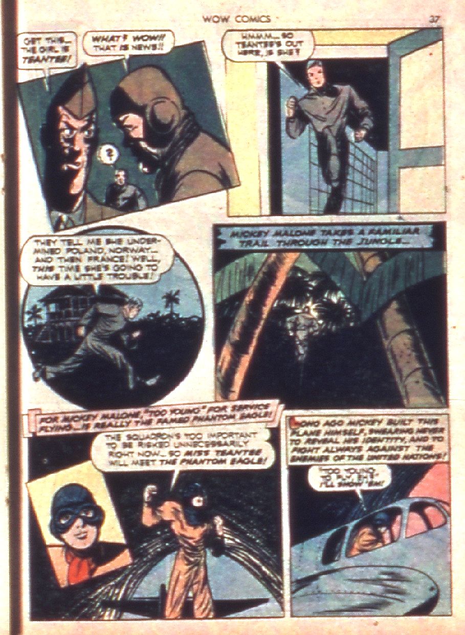 Read online Wow Comics comic -  Issue #7 - 37