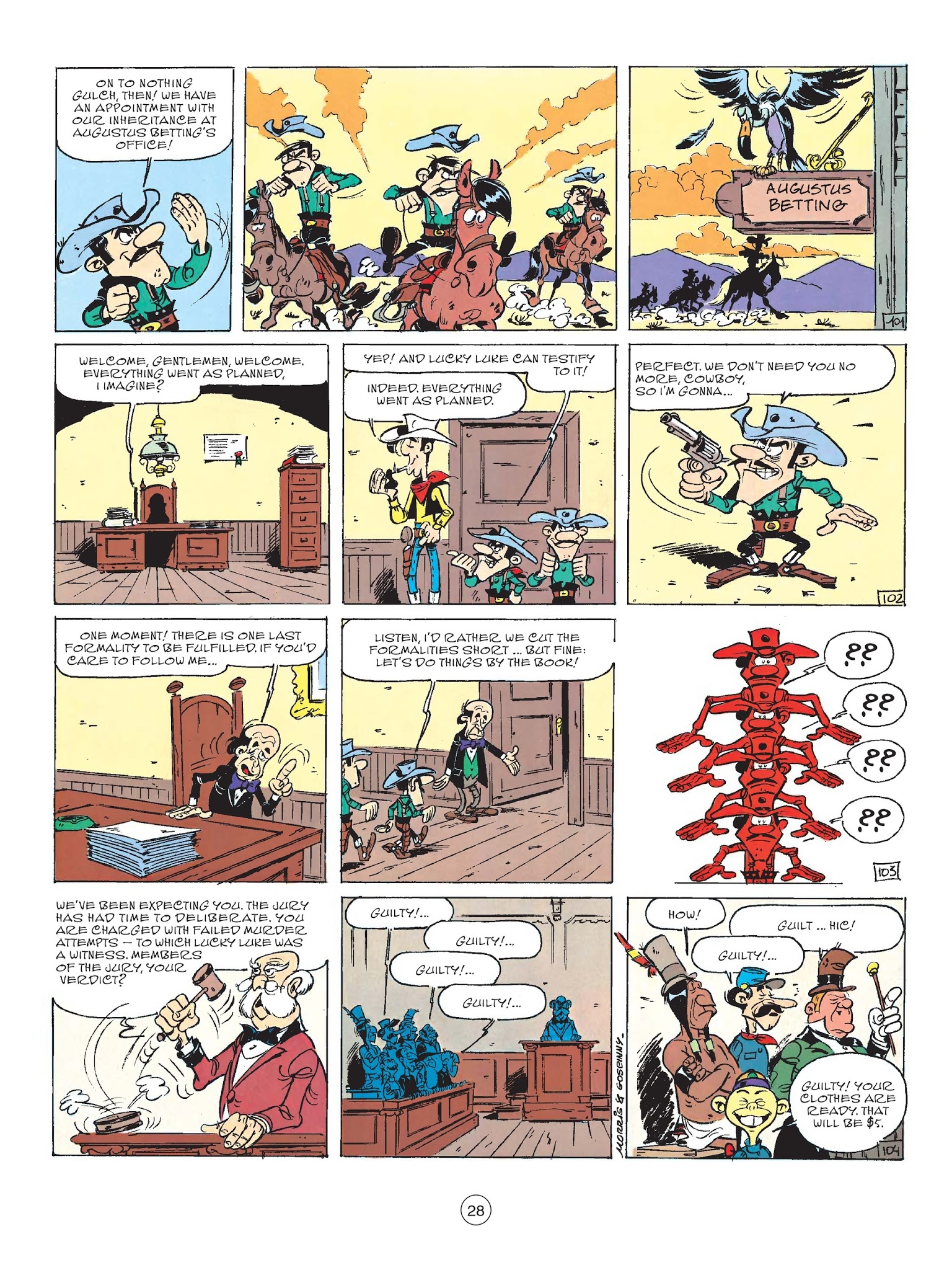 Read online A Lucky Luke Adventure comic -  Issue #60 - 30