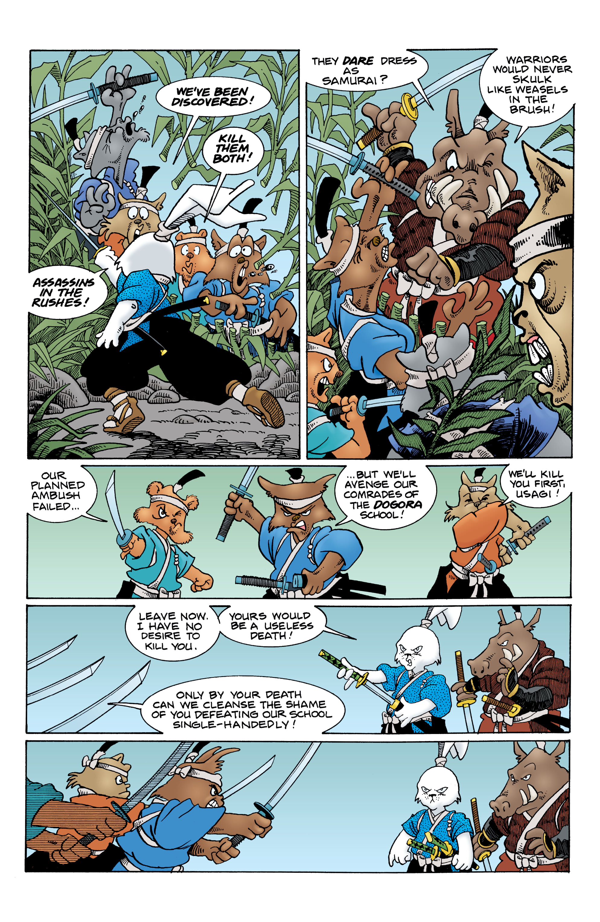 Read online Usagi Yojimbo Color Classics comic -  Issue #3 - 10
