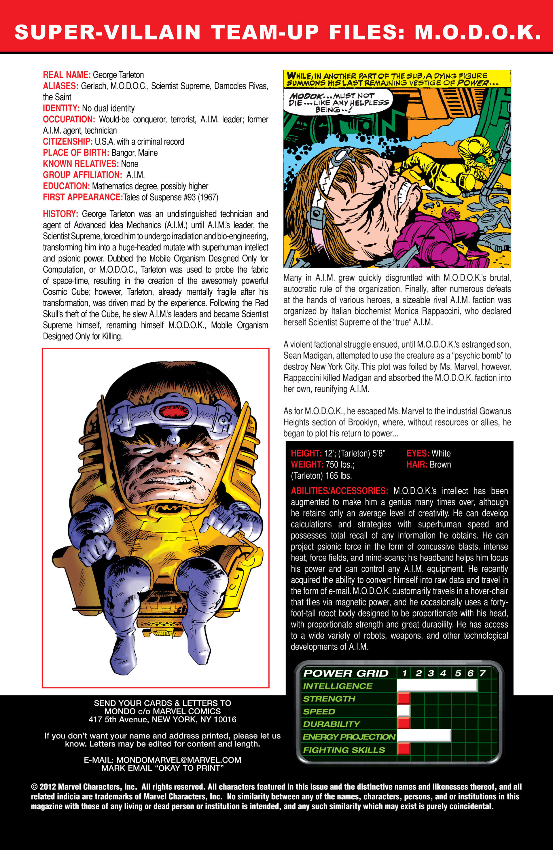 Read online Super-Villain Team-Up/MODOK's 11 comic -  Issue #1 - 24