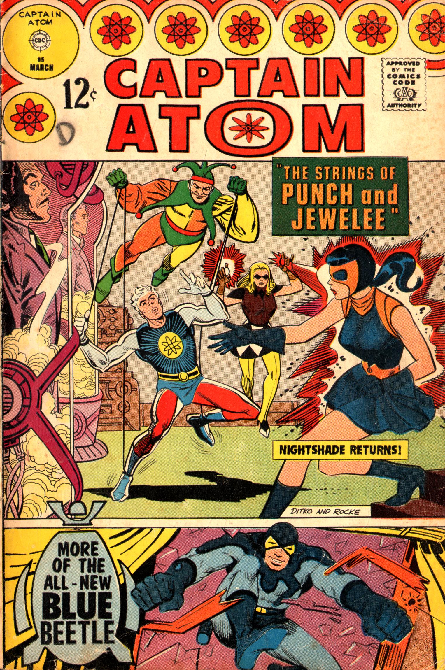 Read online Captain Atom (1965) comic -  Issue #85 - 1