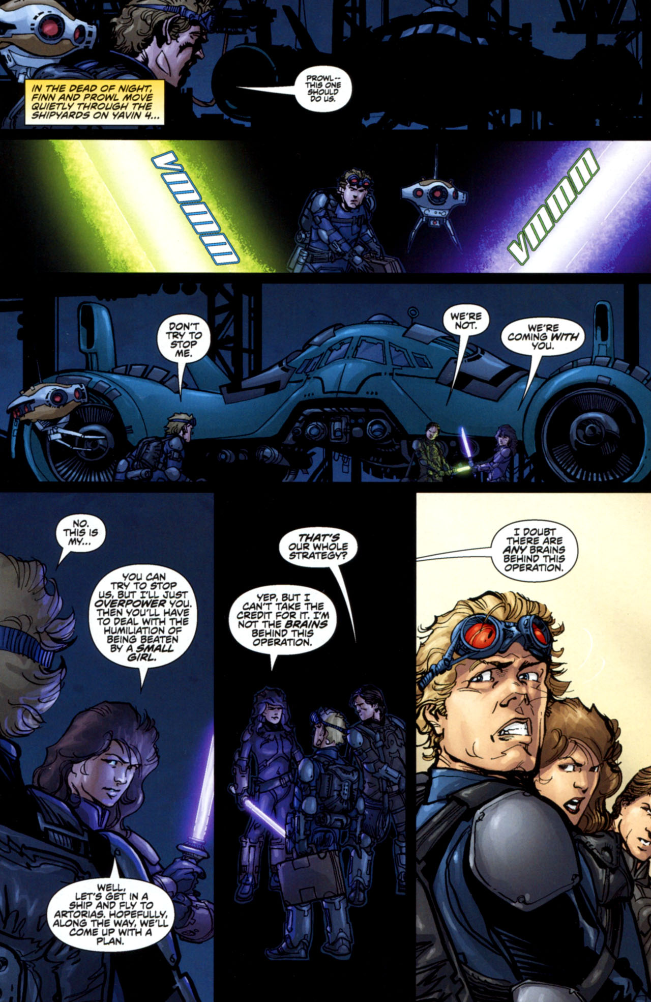 Read online Star Wars: Invasion - Rescues comic -  Issue #1 - 22