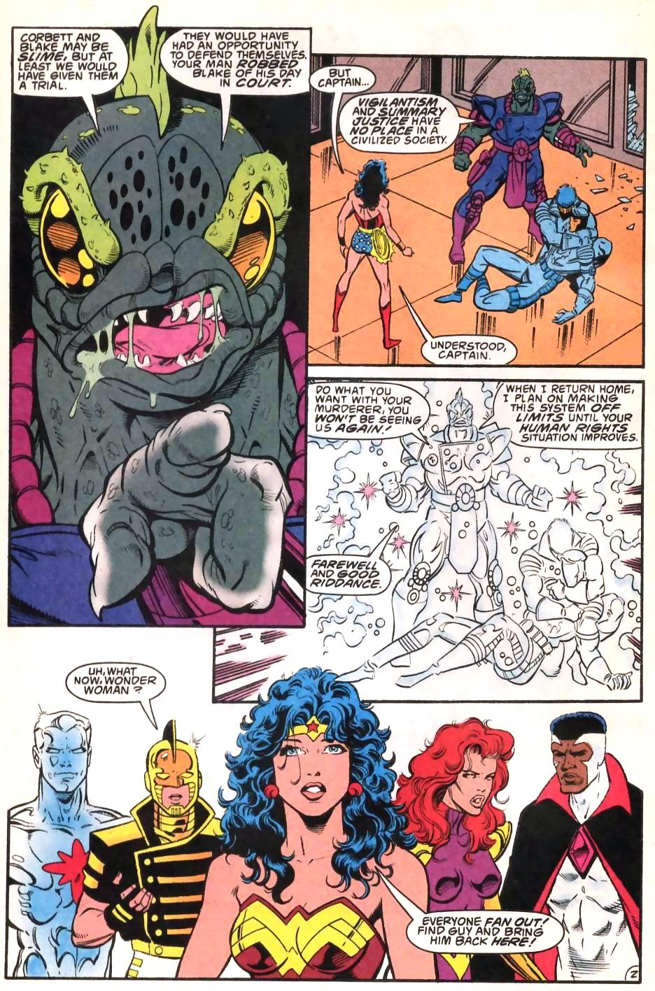 Read online Justice League America comic -  Issue #83 - 3