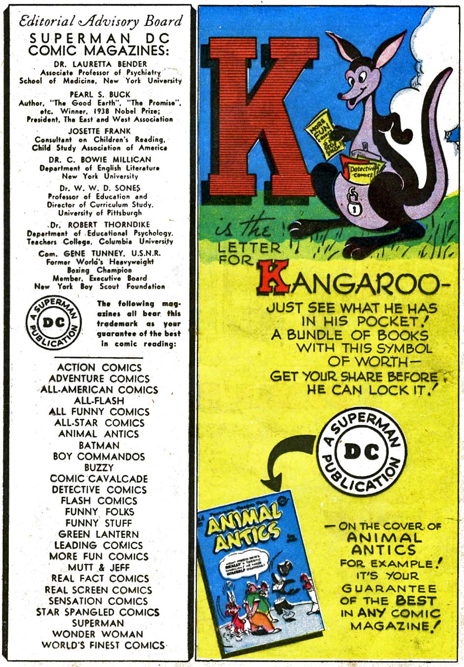Read online More Fun Comics comic -  Issue #114 - 89