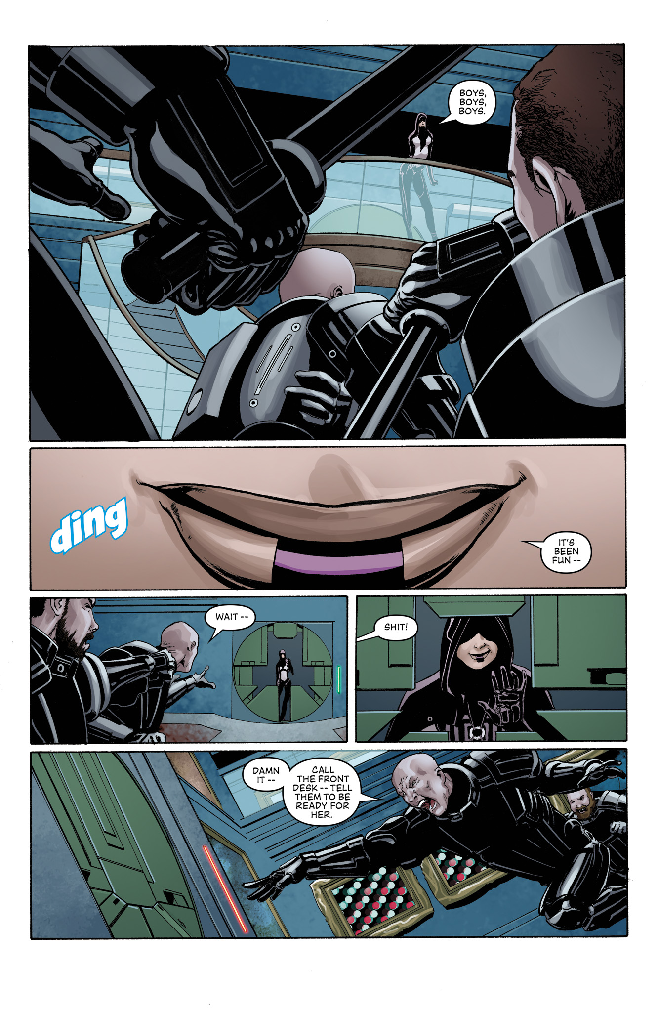 Read online Mass Effect: Foundation comic -  Issue #10 - 18