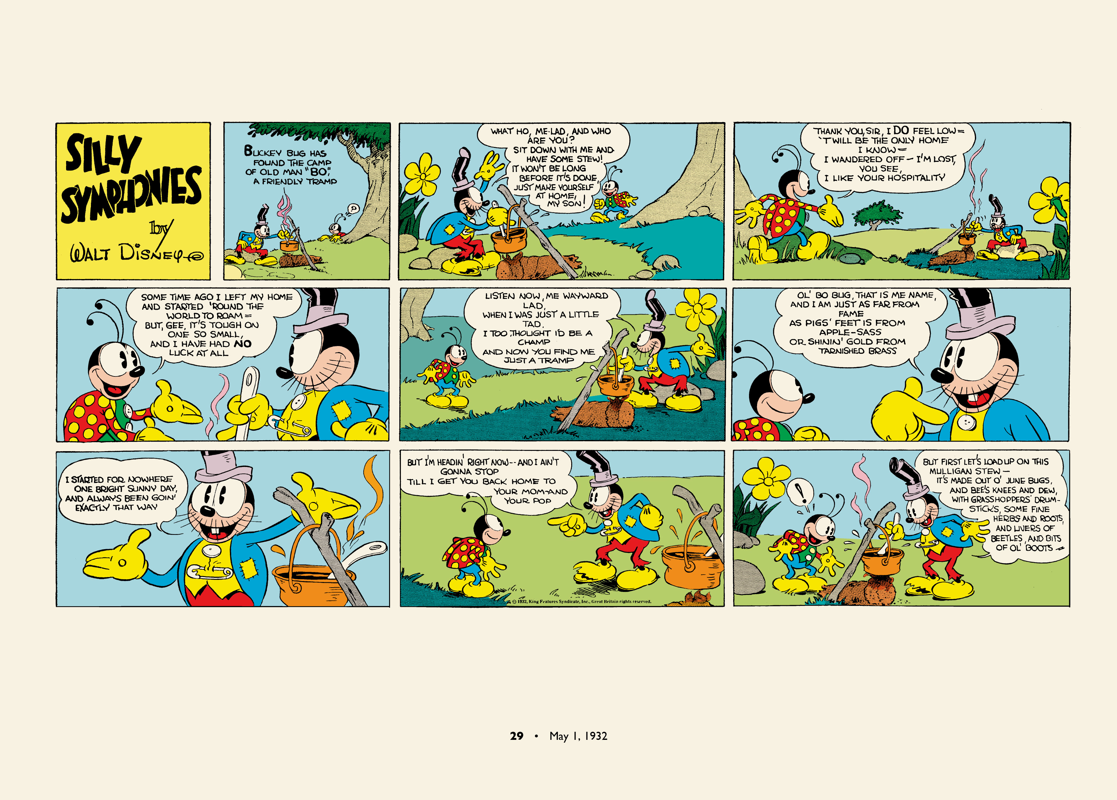 Read online Walt Disney's Silly Symphonies 1932-1935: Starring Bucky Bug and Donald Duck comic -  Issue # TPB (Part 1) - 29
