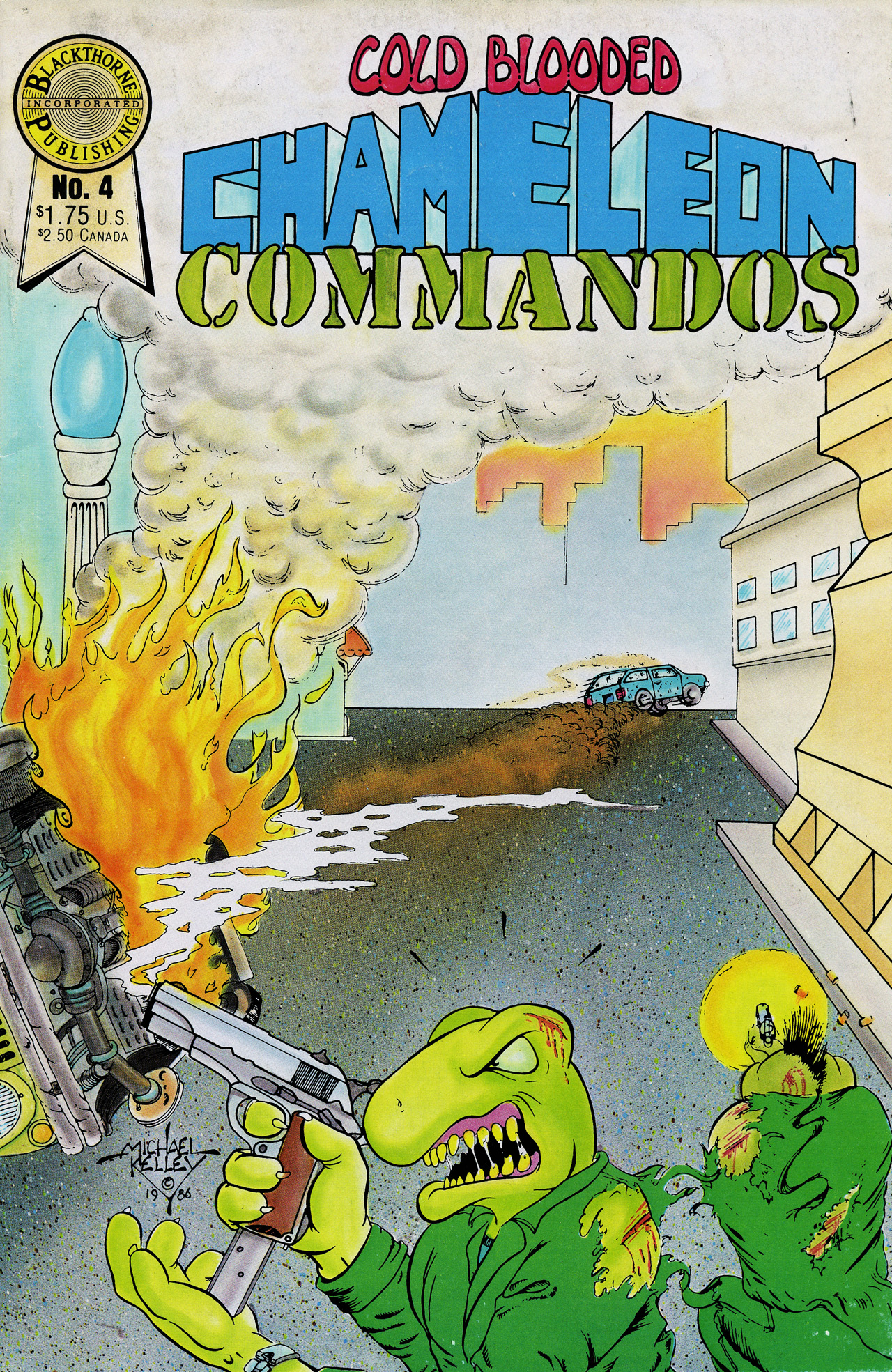 Read online Cold-Blooded Chameleon Commandos comic -  Issue #4 - 1