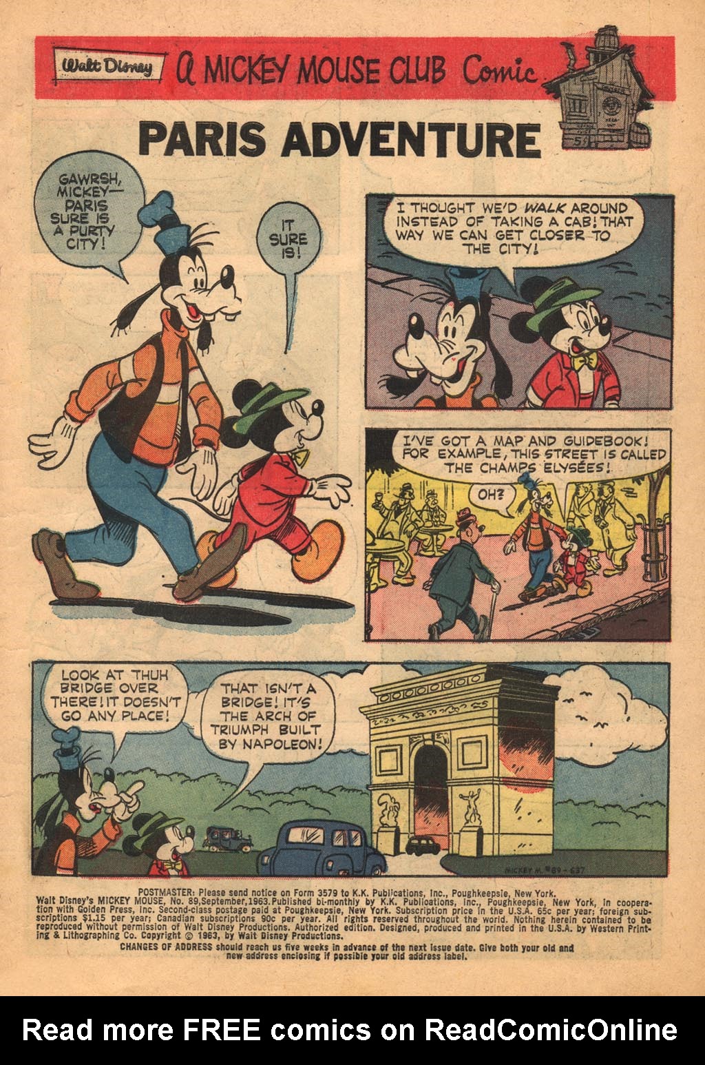 Walt Disney's Mickey Mouse issue 89 - Page 3