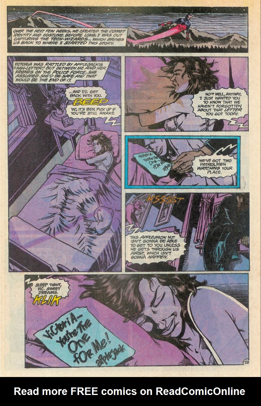 Read online The Comet comic -  Issue #1 - 19