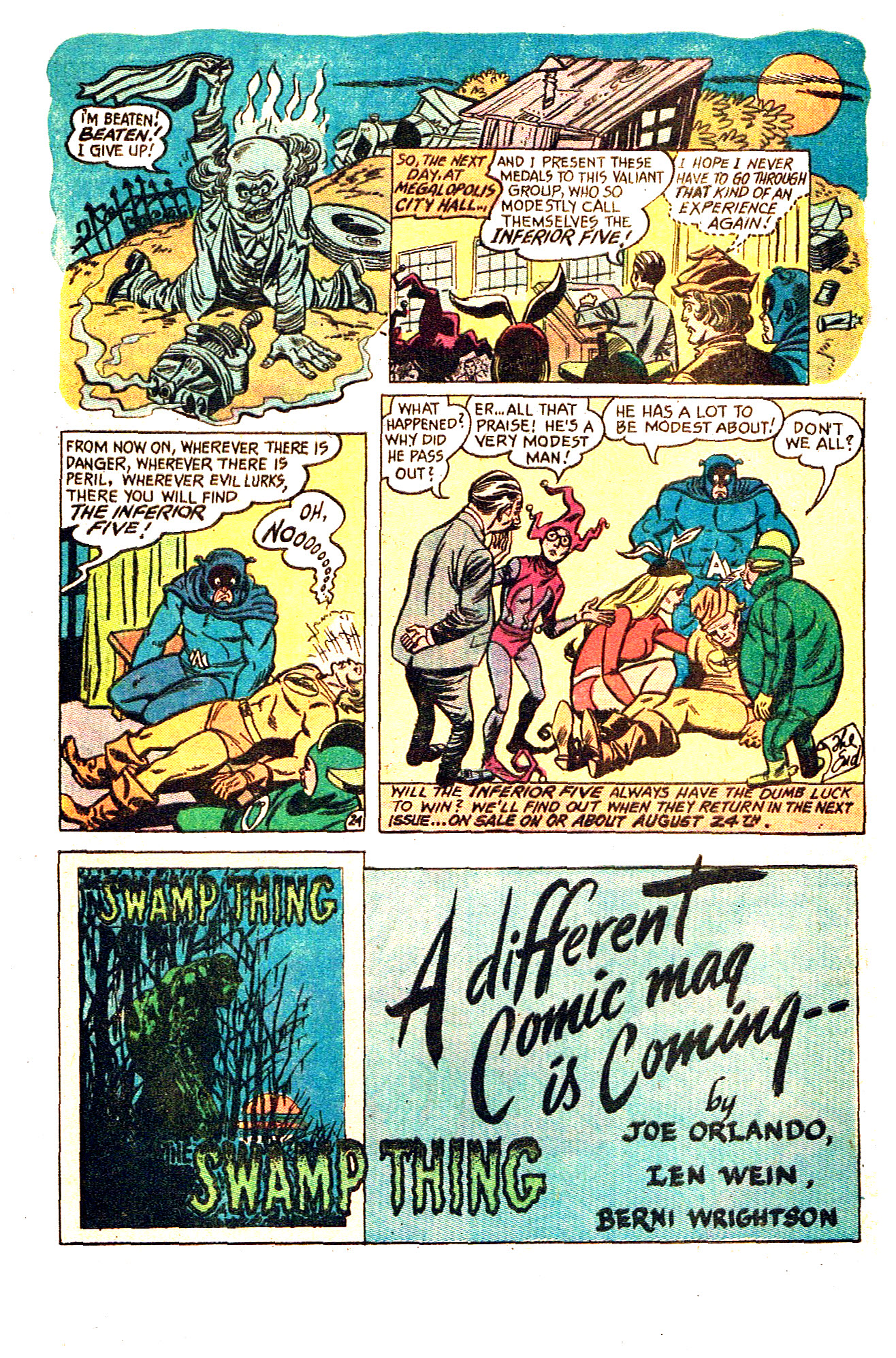 Read online The Inferior Five comic -  Issue #11 - 32