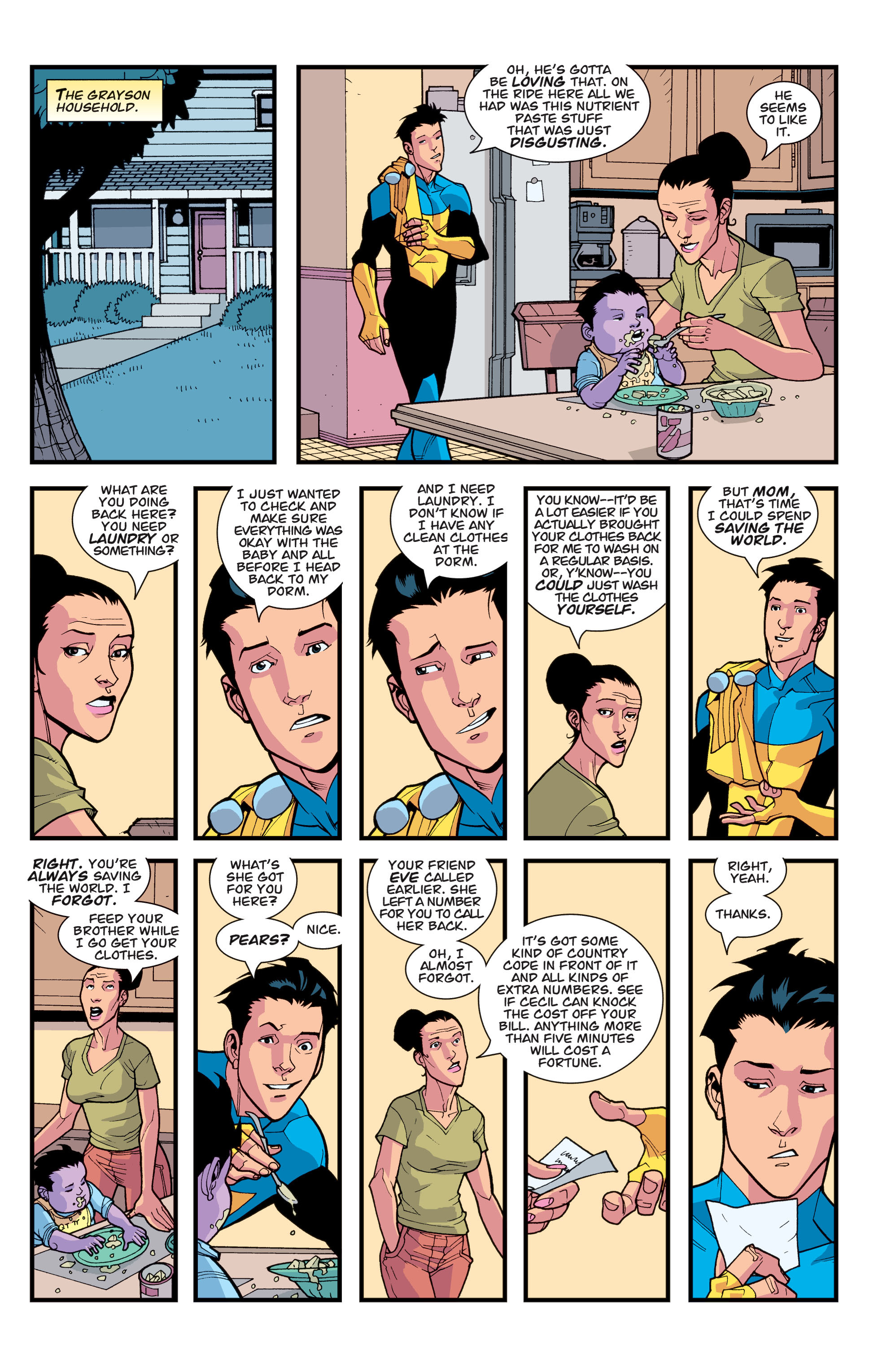 Read online Invincible comic -  Issue # _TPB 7 - Threes Company - 21