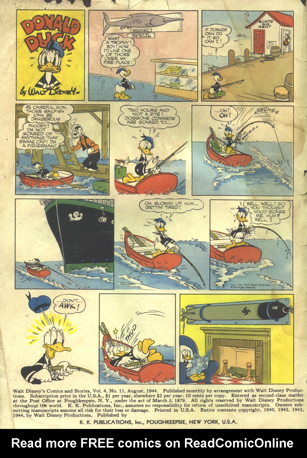 Read online Walt Disney's Comics and Stories comic -  Issue #47 - 2