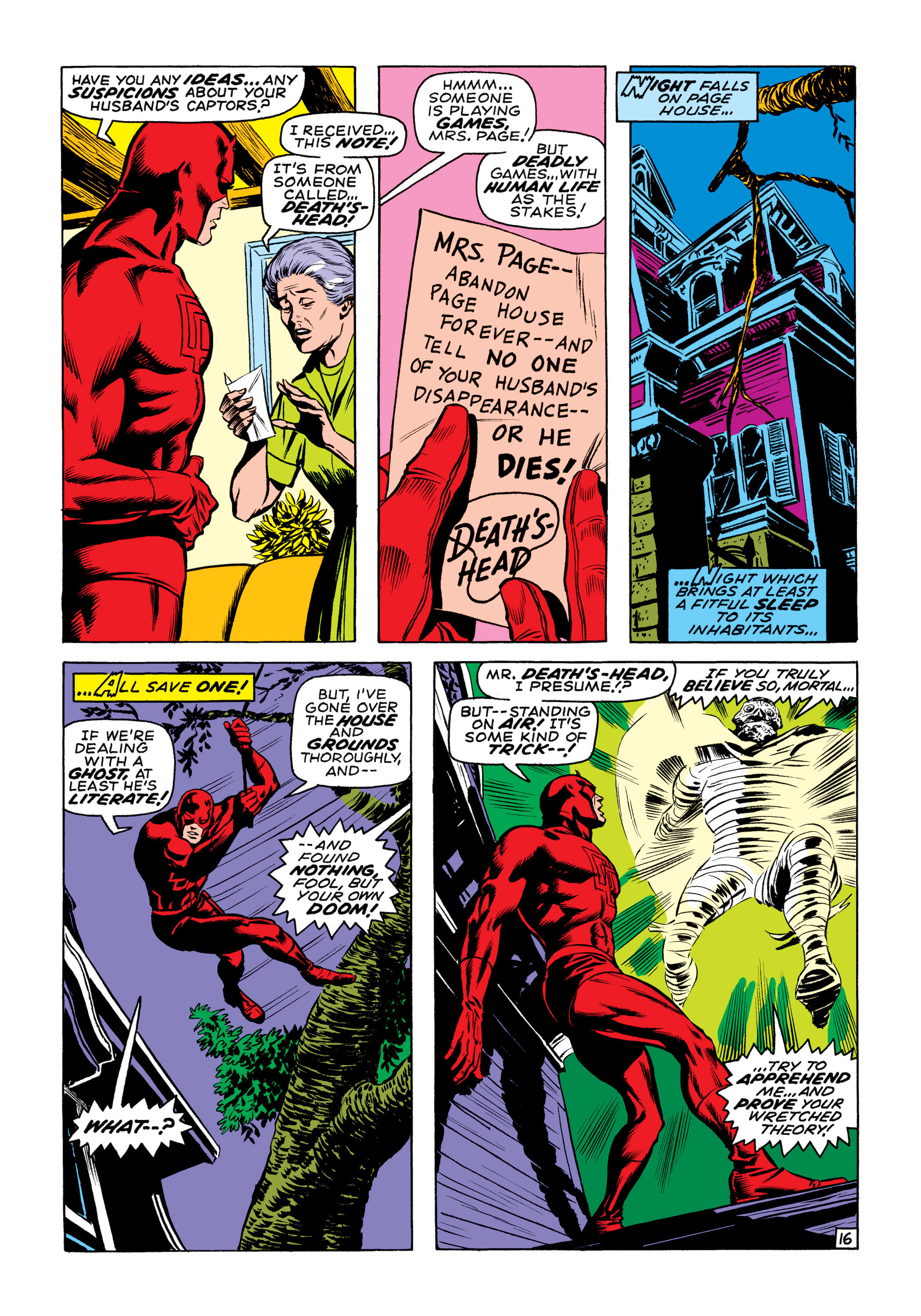 Read online Marvel Masterworks: Daredevil comic -  Issue # TPB 6 (Part 1) - 64