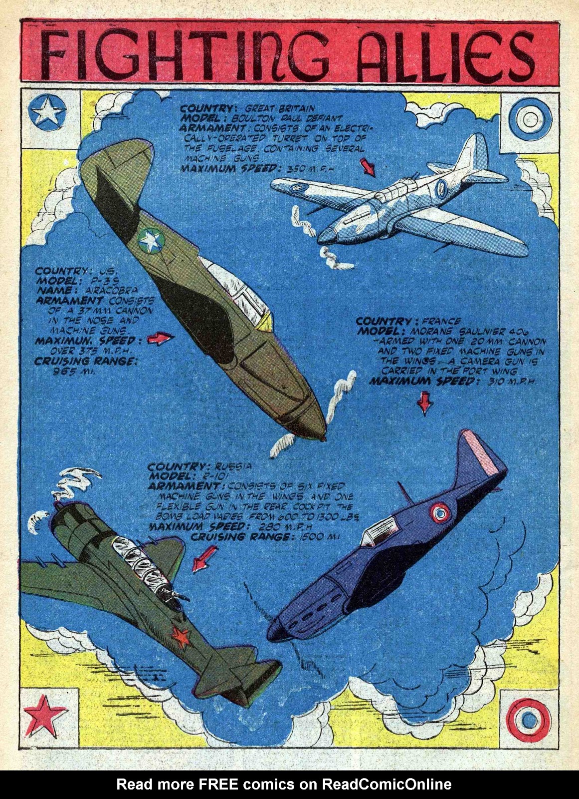 Captain Aero Comics issue 21 - Page 50