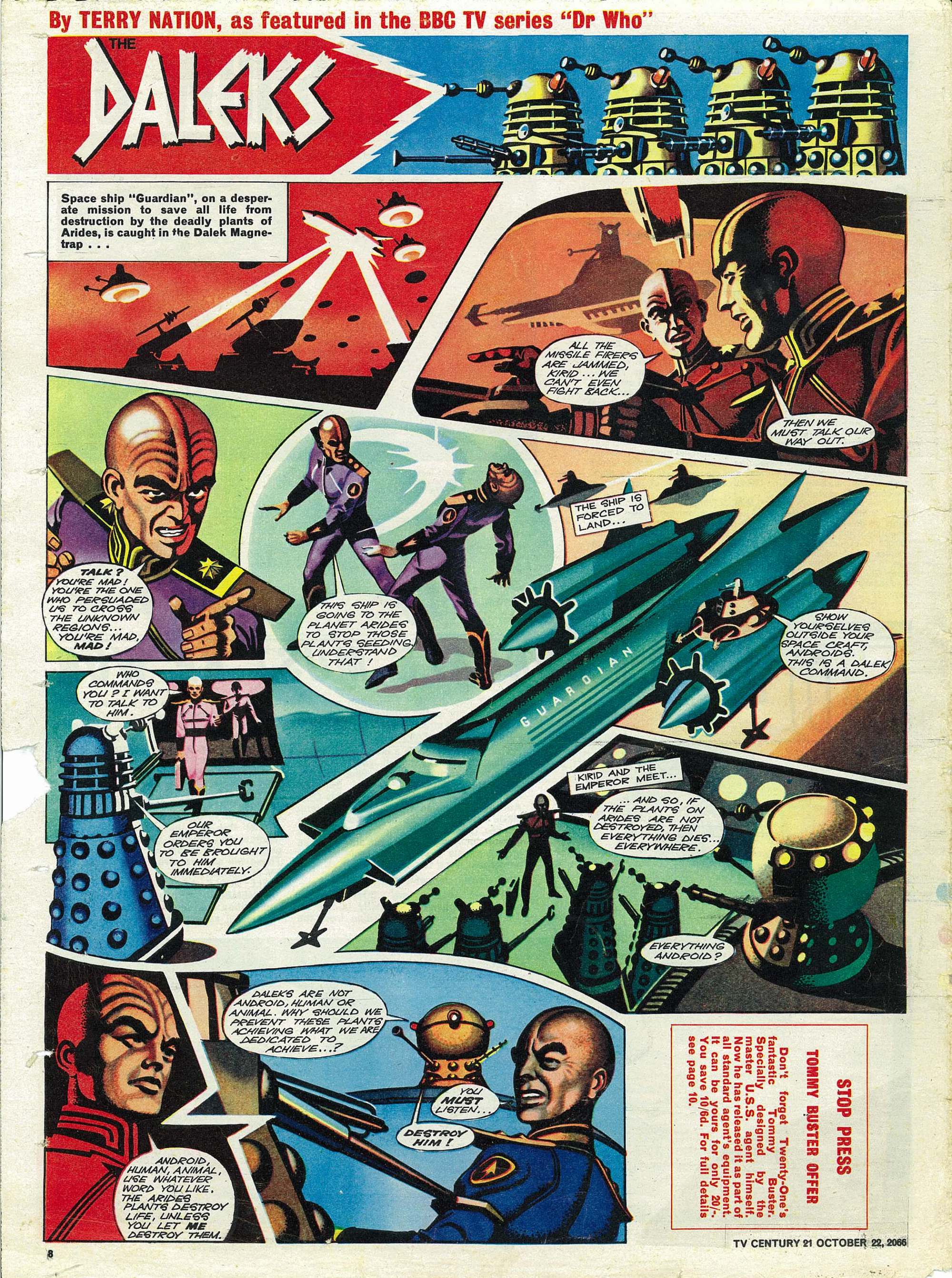 Read online TV Century 21 (TV 21) comic -  Issue #92 - 27