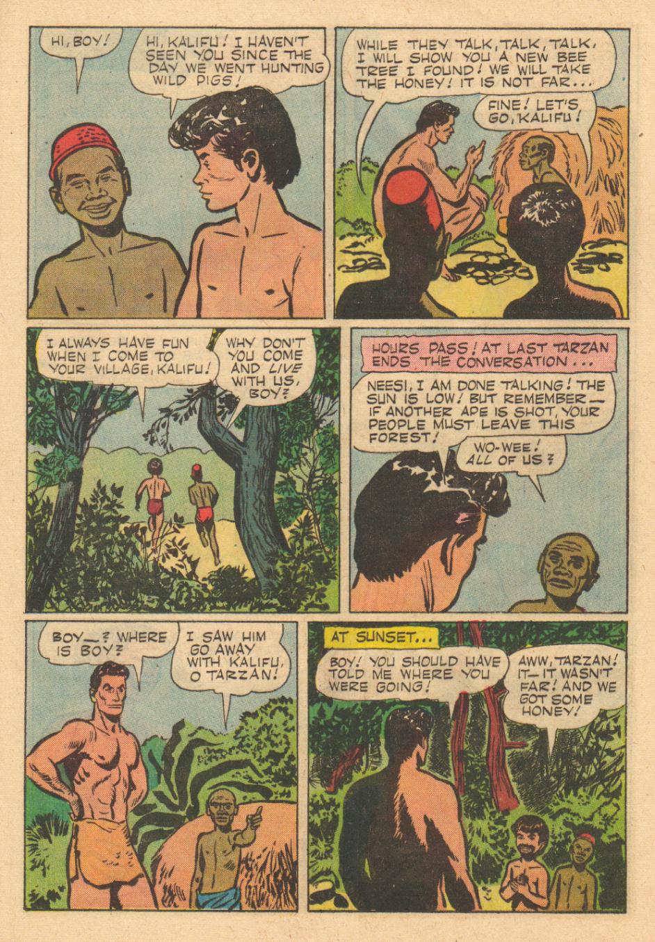 Read online Tarzan (1948) comic -  Issue #89 - 21