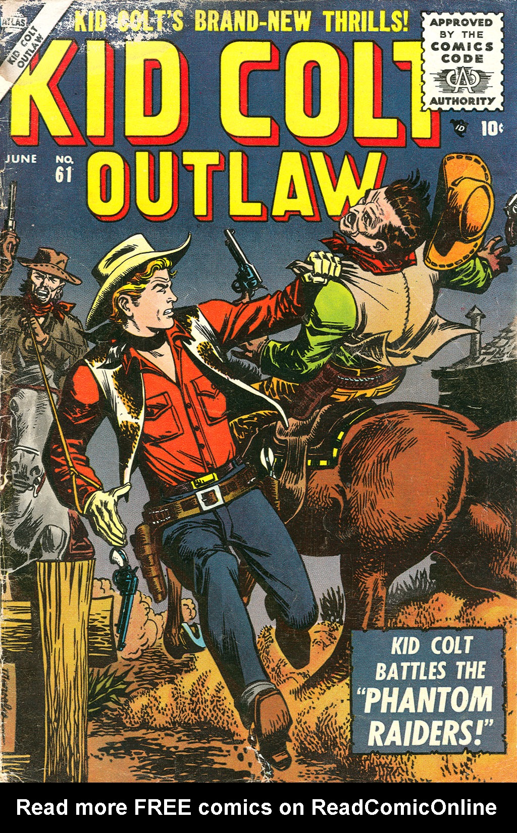 Read online Kid Colt Outlaw comic -  Issue #61 - 1