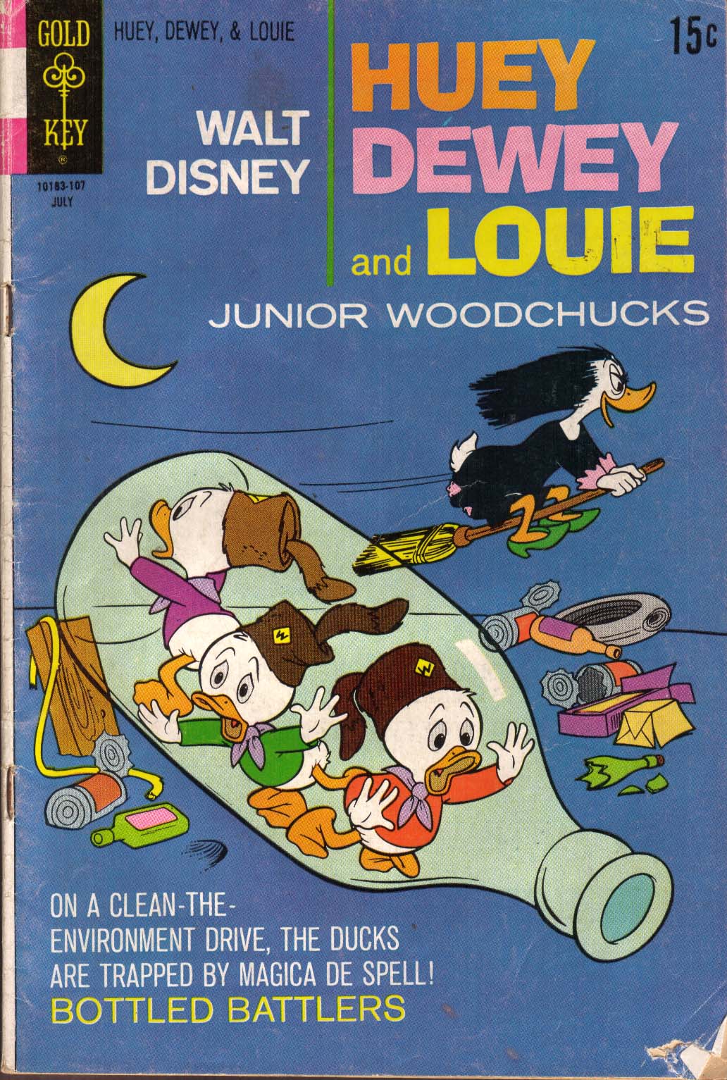 Read online Huey, Dewey, and Louie Junior Woodchucks comic -  Issue #10 - 1