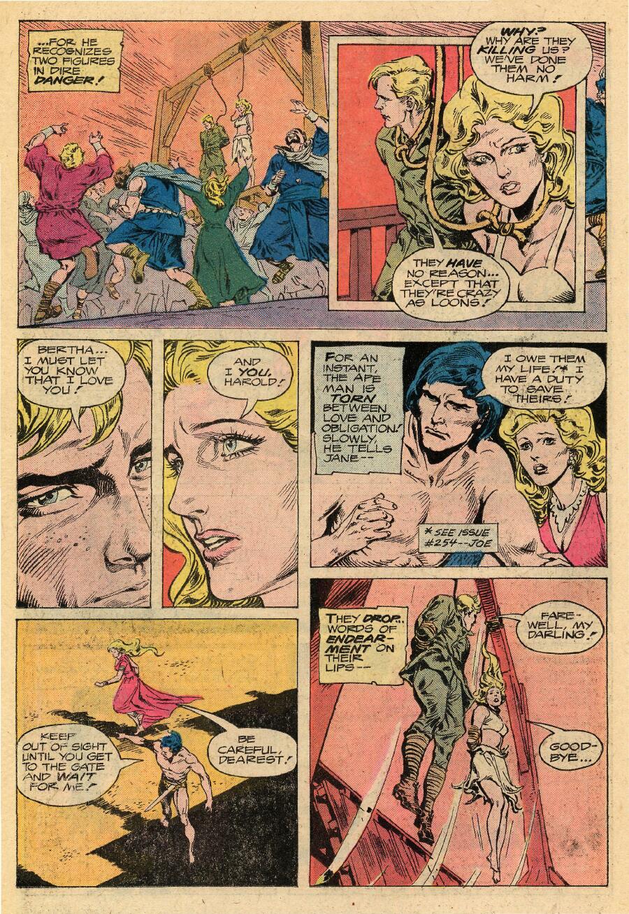 Read online Tarzan (1972) comic -  Issue #256 - 26