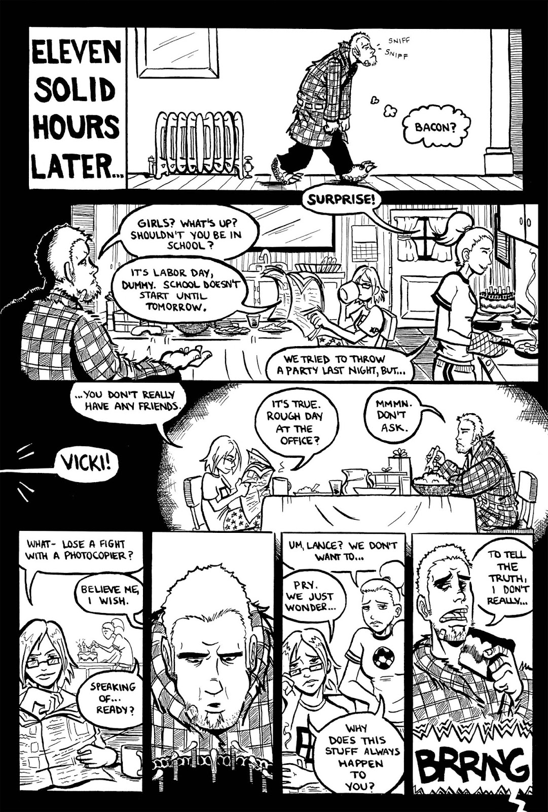 Freelance Blues issue TPB - Page 15