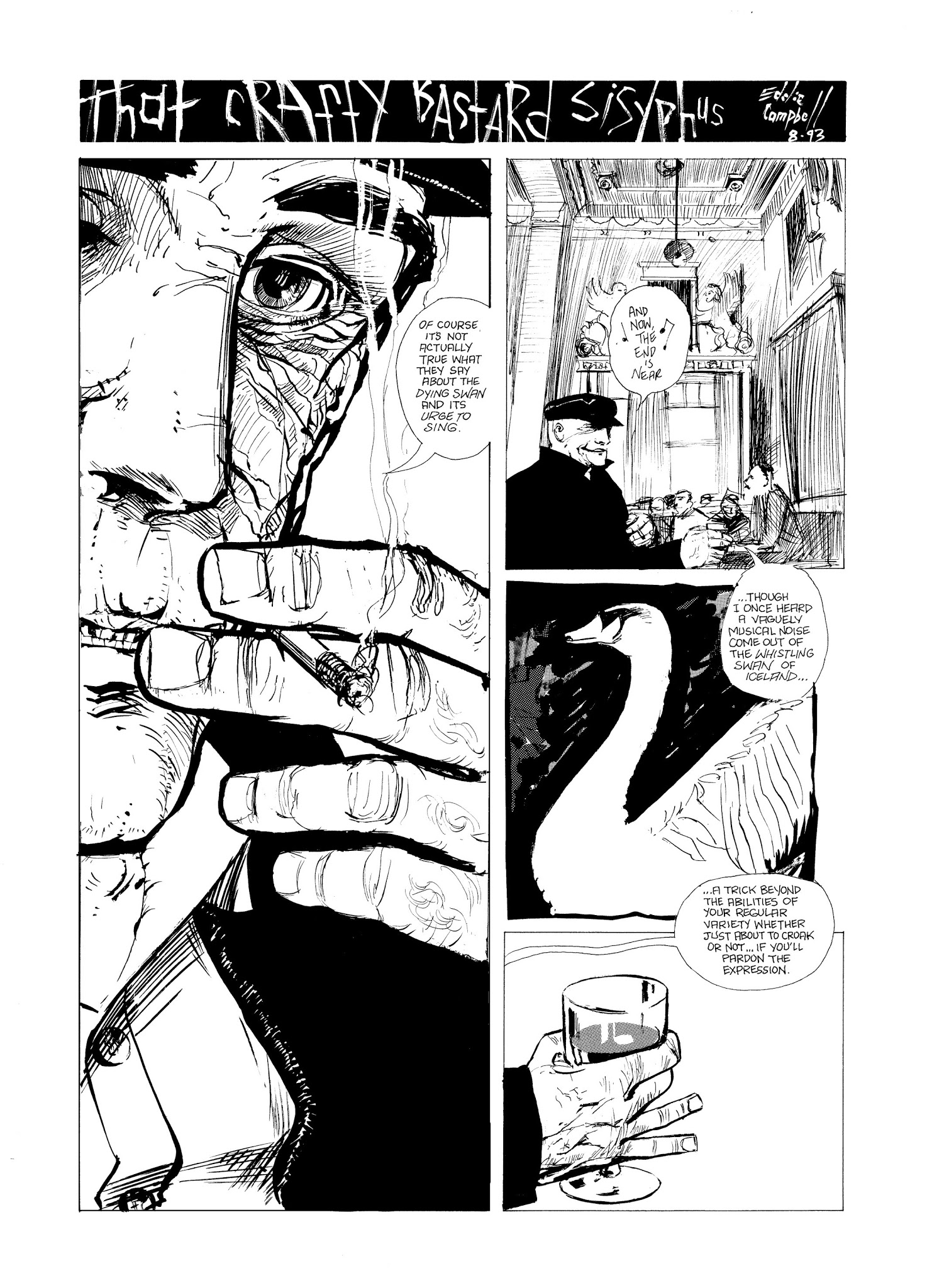 Read online Eddie Campbell's Bacchus comic -  Issue # TPB 2 - 59