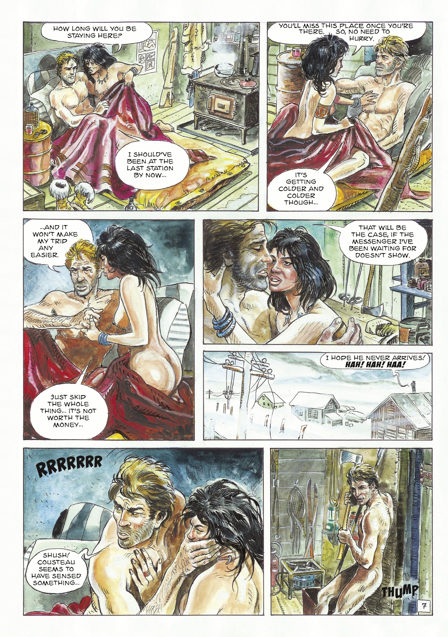 Read online The Man With the Bear comic -  Issue #1 - 9