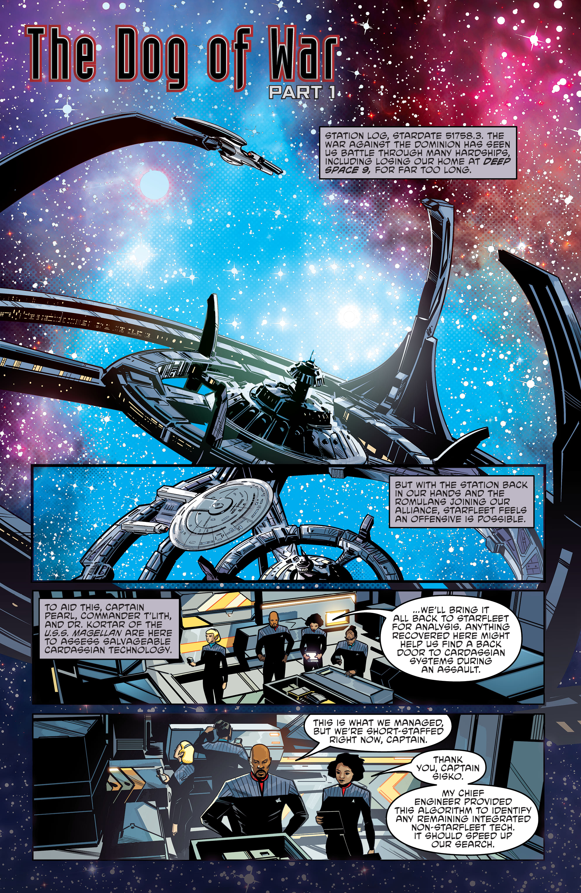 Read online Star Trek: Deep Space Nine - The Dog of War comic -  Issue #1 - 3
