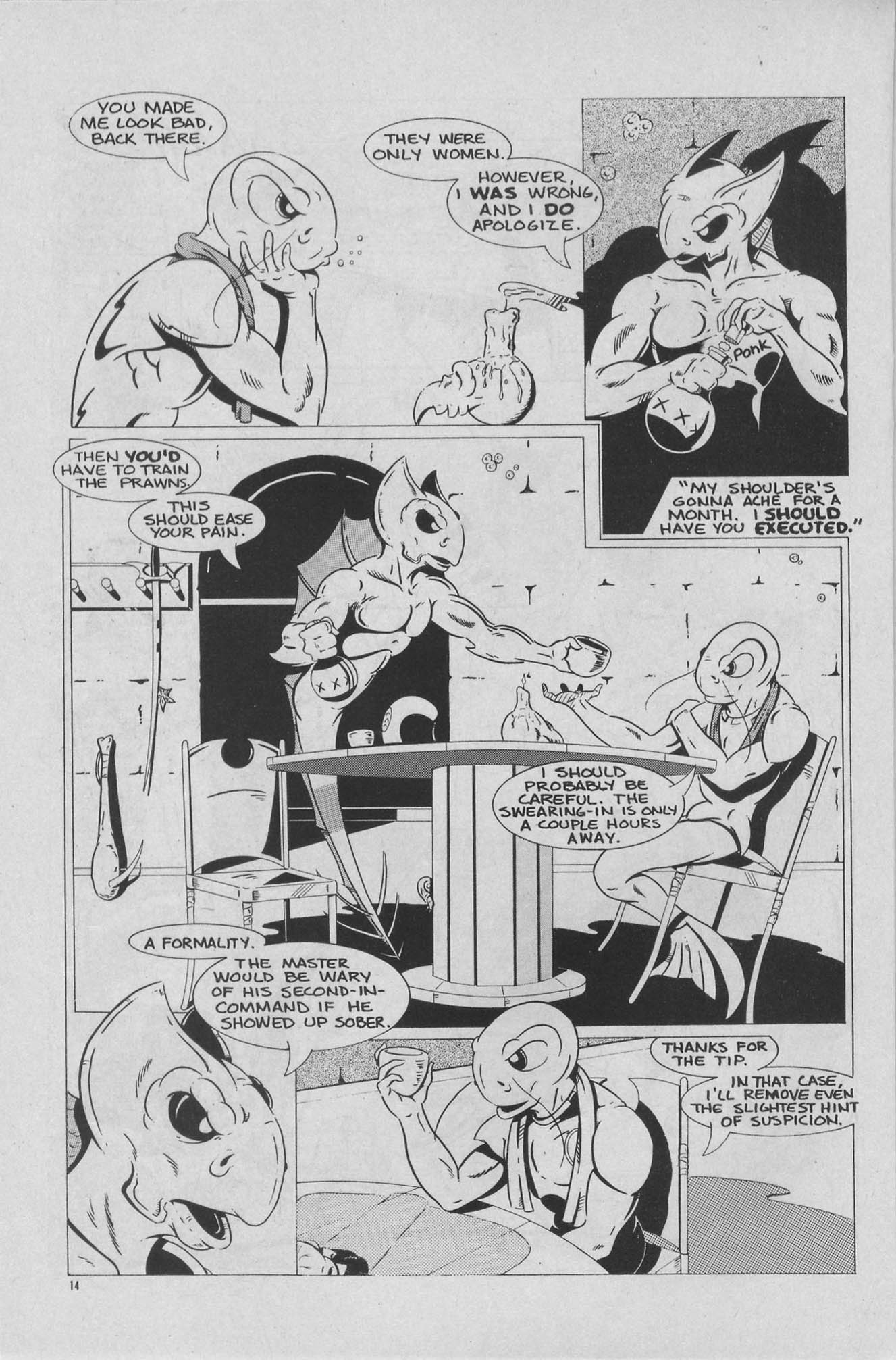Read online The Fish Police comic -  Issue #4 - 16