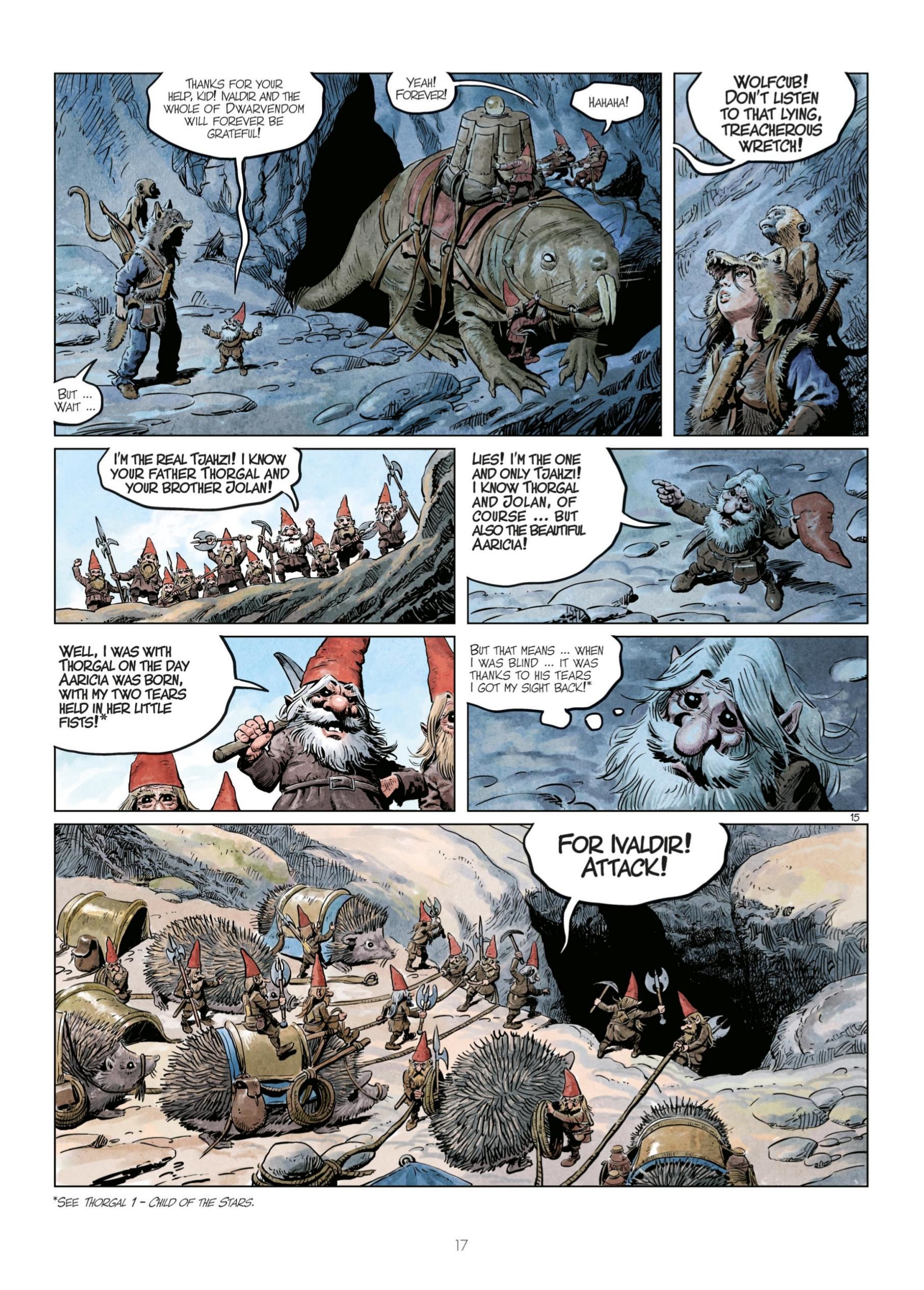 Read online The World of Thorgal: Wolfcub comic -  Issue #6 - 19