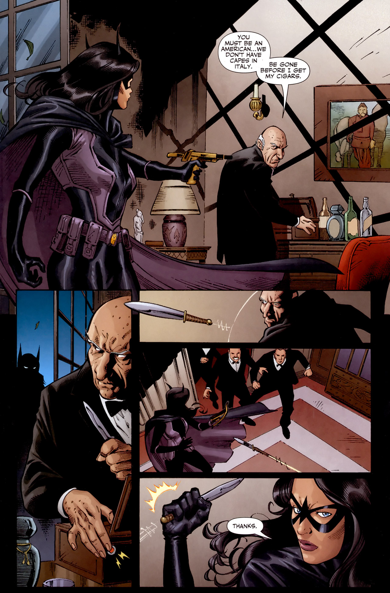 Read online Huntress: Year One comic -  Issue #4 - 2