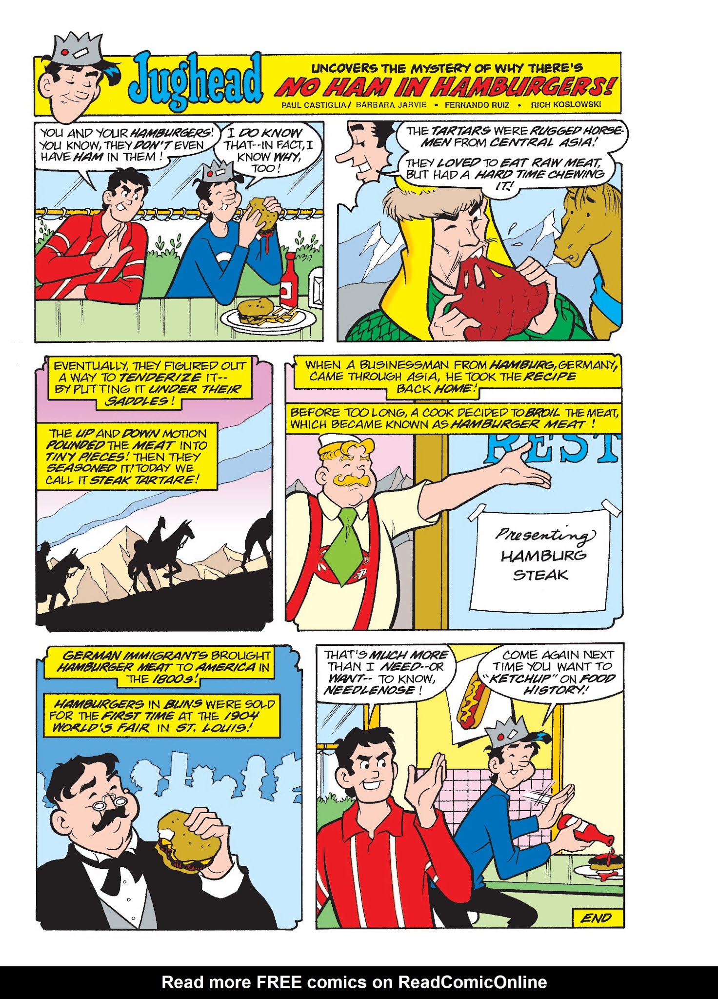 Read online Archie's Funhouse Double Digest comic -  Issue #22 - 221