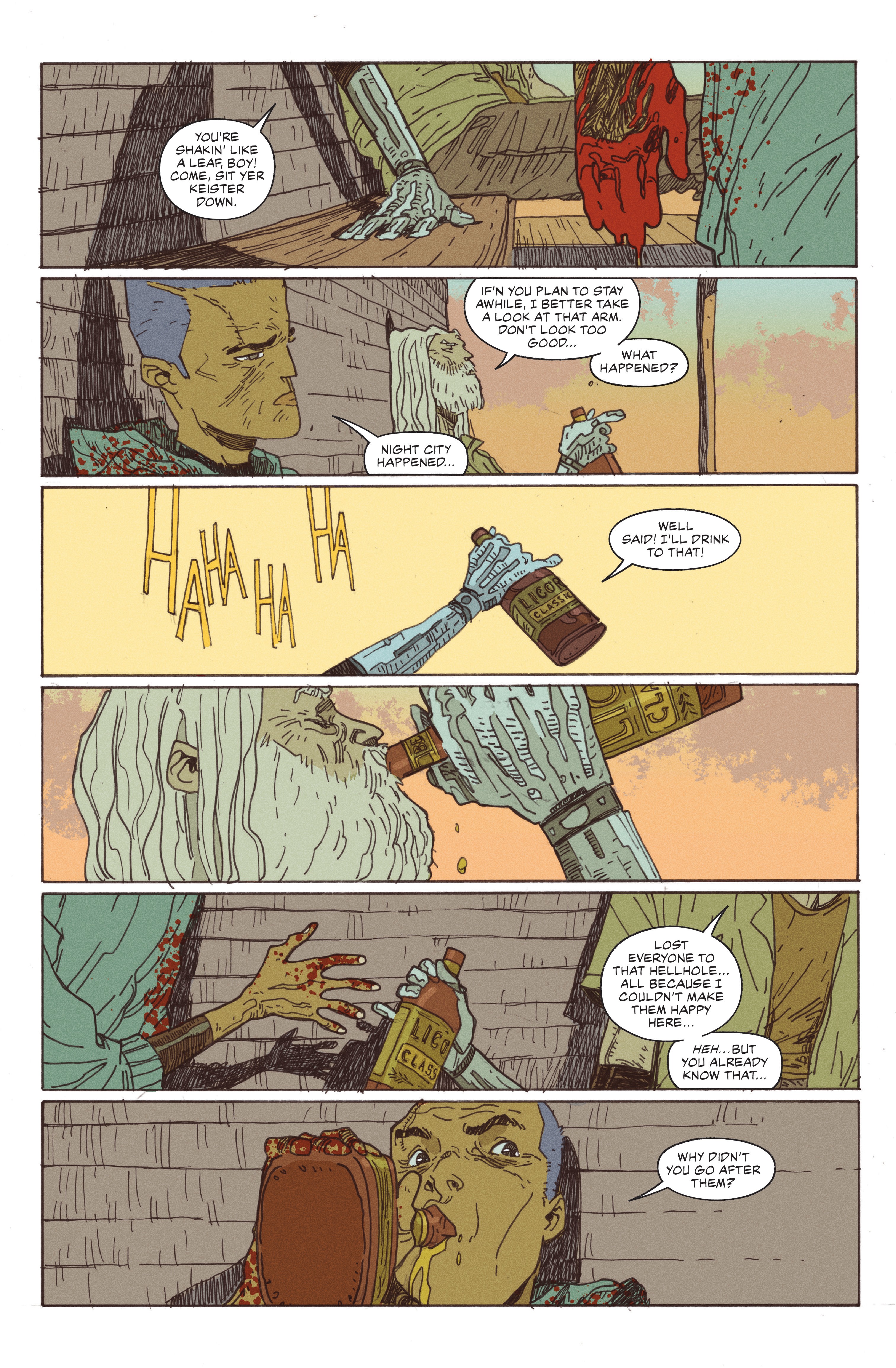 Read online Cyberpunk 2077: Big City Dreams (2020) comic -  Issue # Full - 51