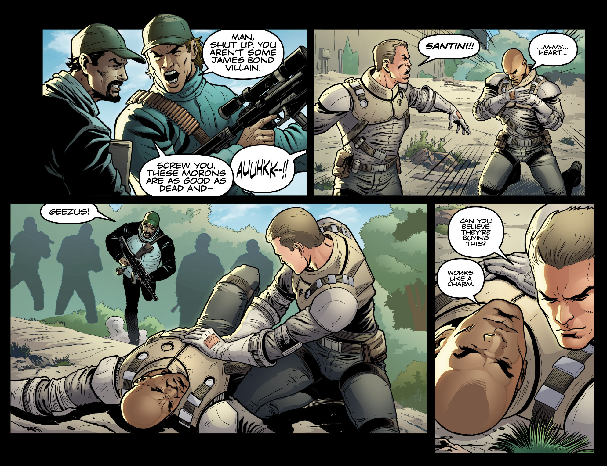 Read online Airwolf Airstrikes comic -  Issue #5 - 19