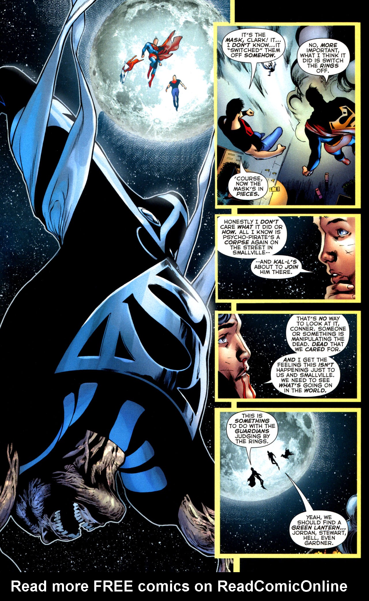 Read online Blackest Night: Superman comic -  Issue #3 - 21