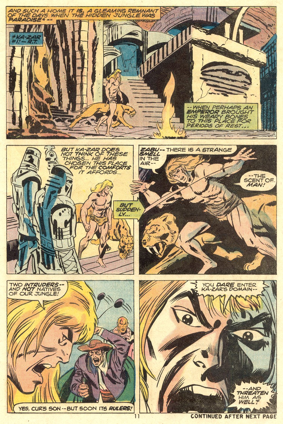 Read online Ka-Zar comic -  Issue #3 - 8