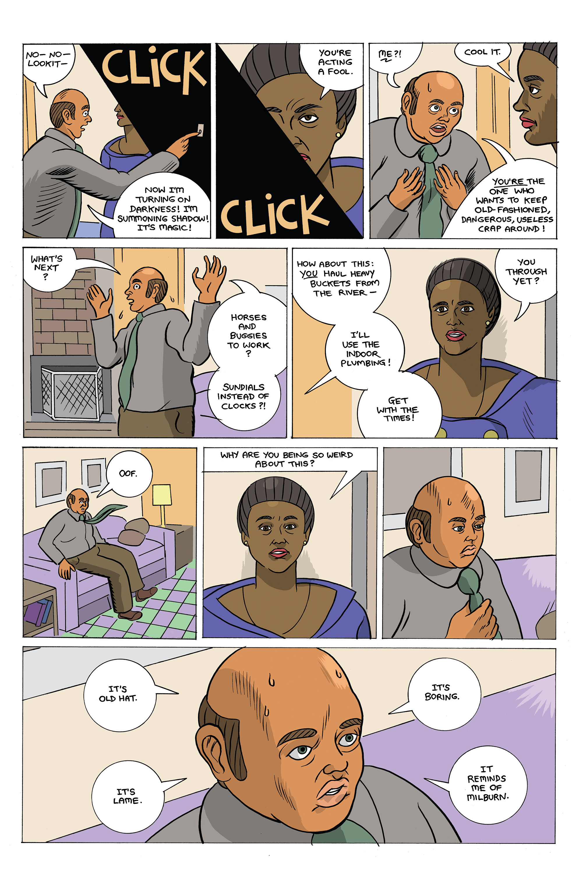 Read online Clue: Candlestick comic -  Issue #3 - 9