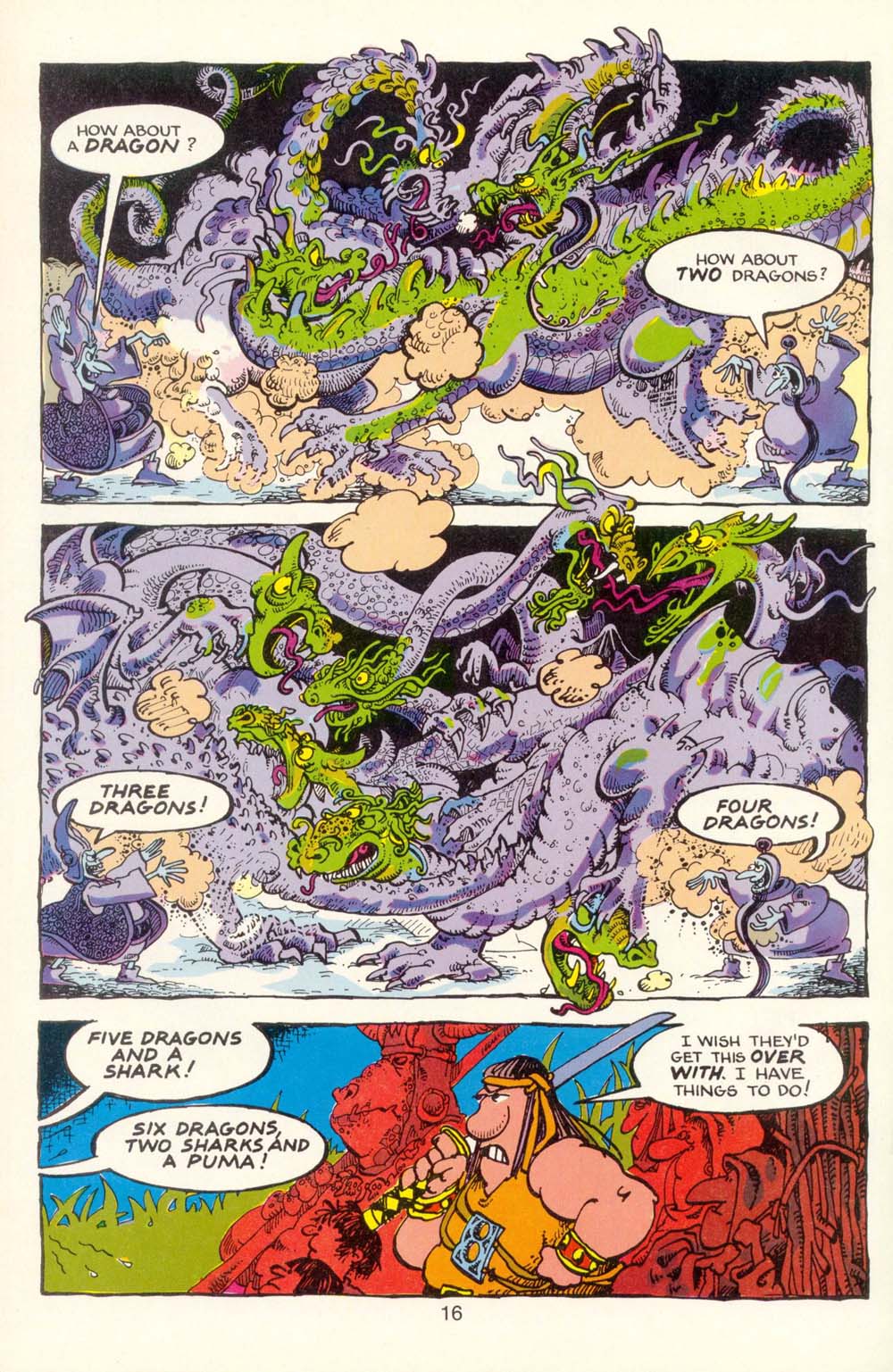 Read online Groo the Wanderer comic -  Issue #6 - 17