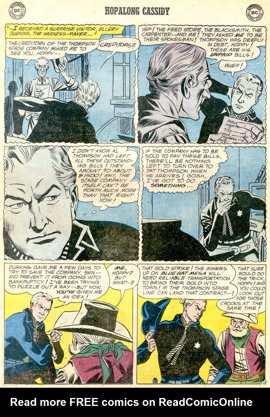 Read online Hopalong Cassidy comic -  Issue #133 - 5
